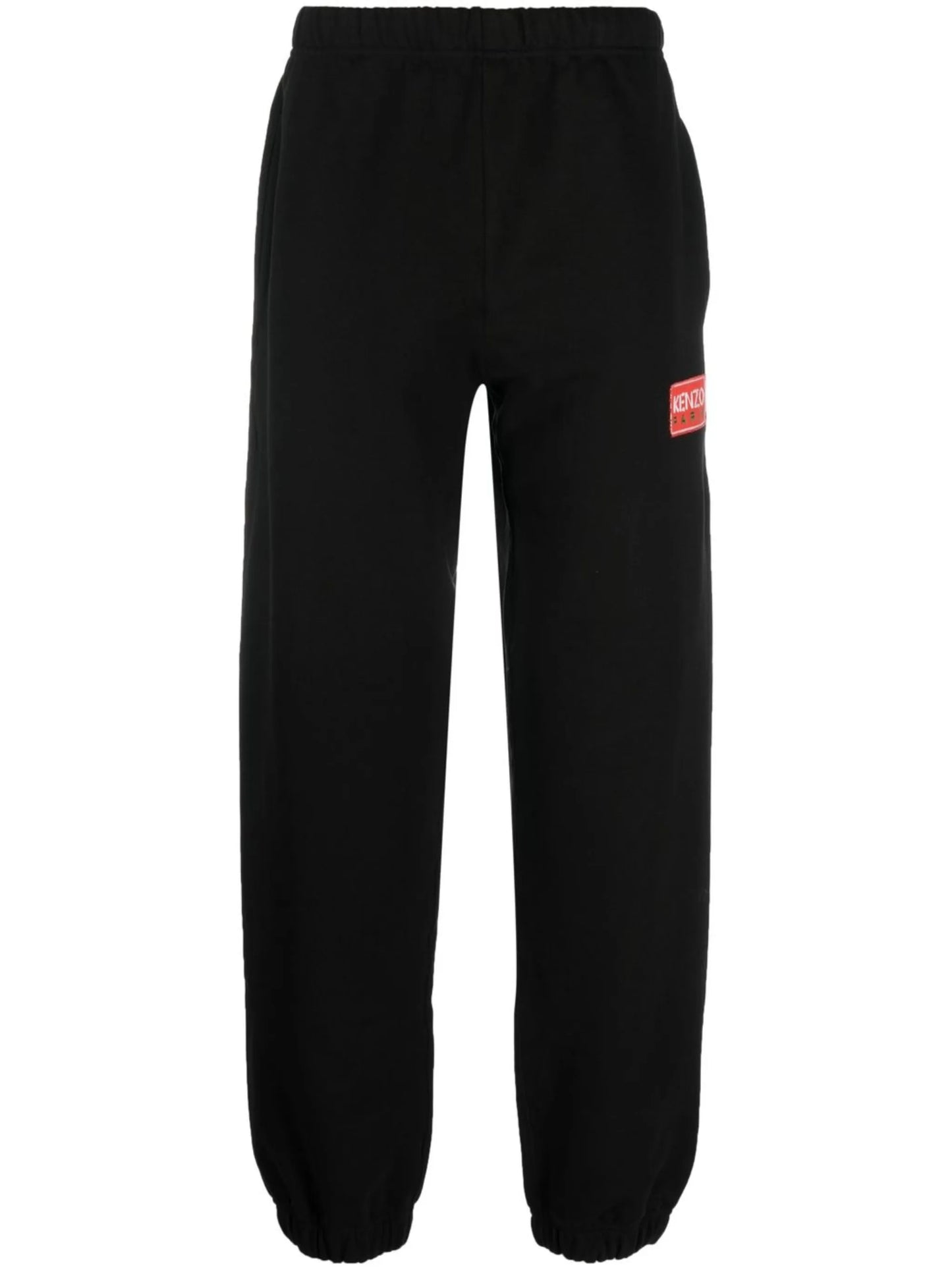 logo patch track pants