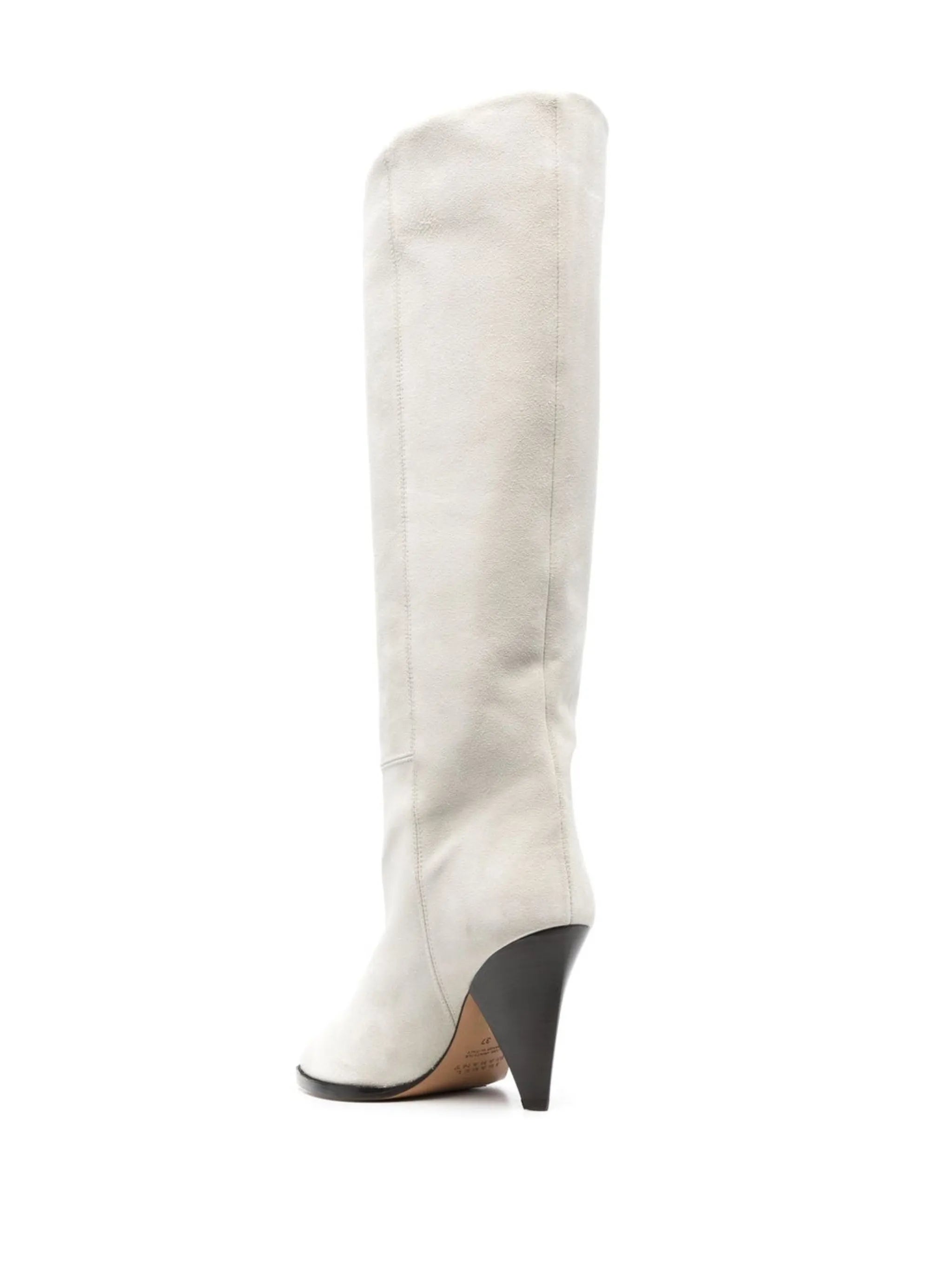 90mm Ririo suede boots
