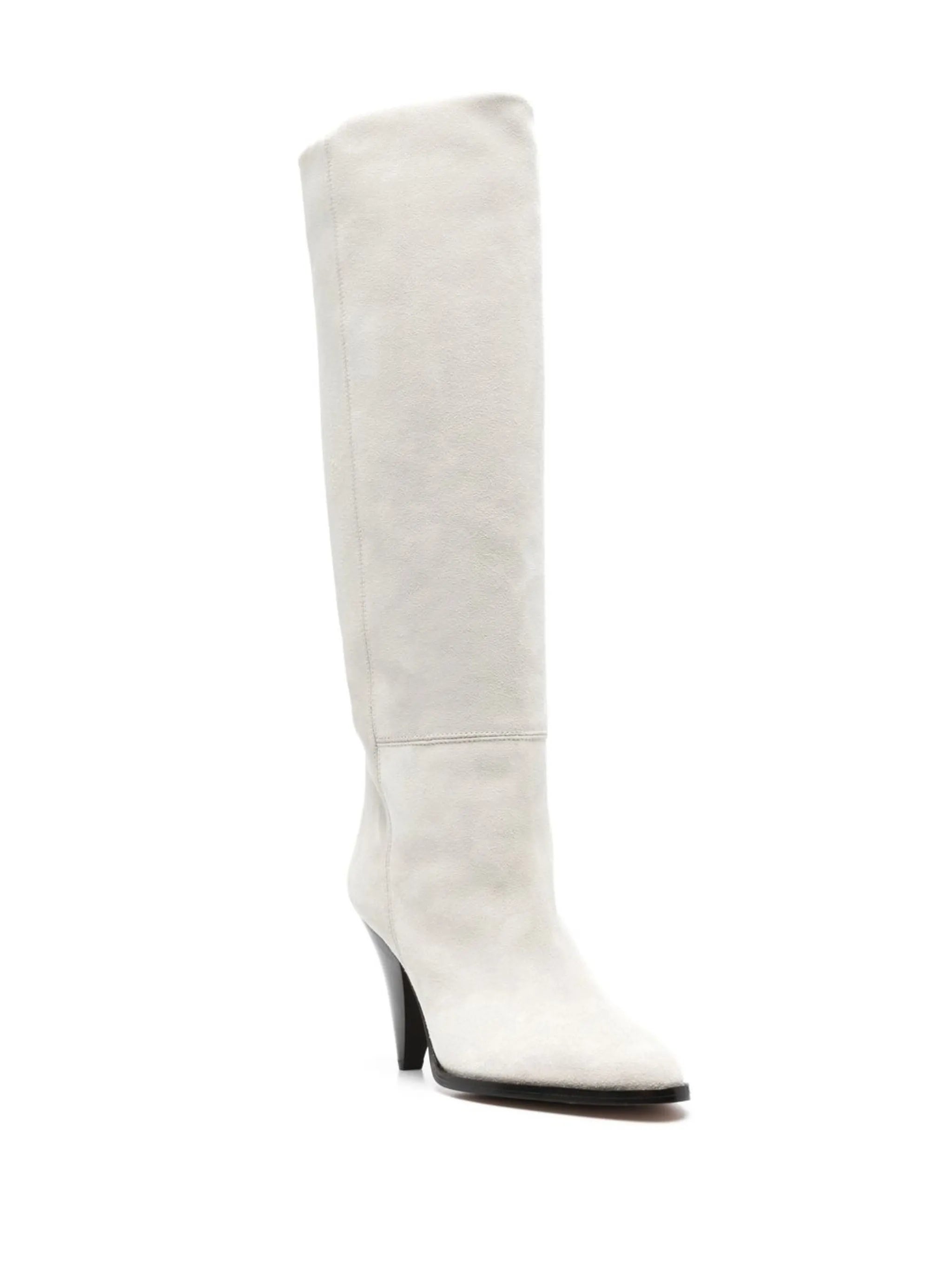 90mm Ririo suede boots