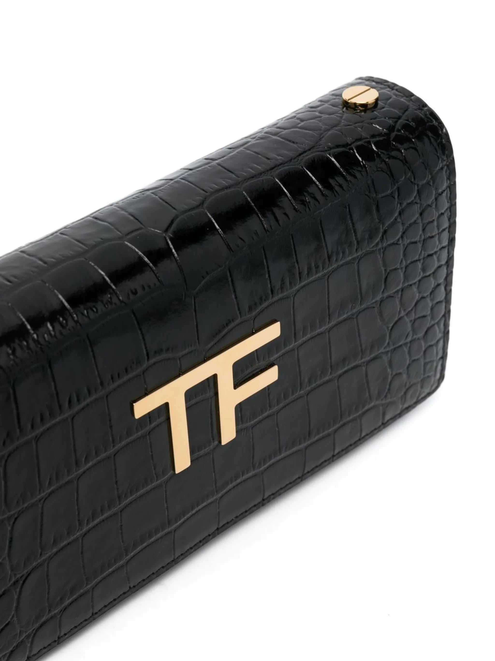 logo-plaque shoulder bag