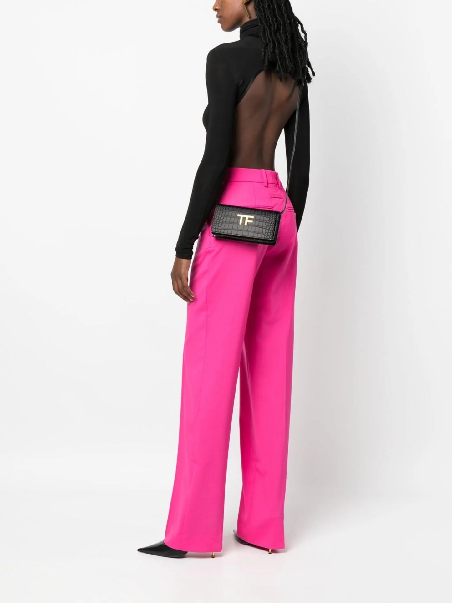 logo-plaque shoulder bag