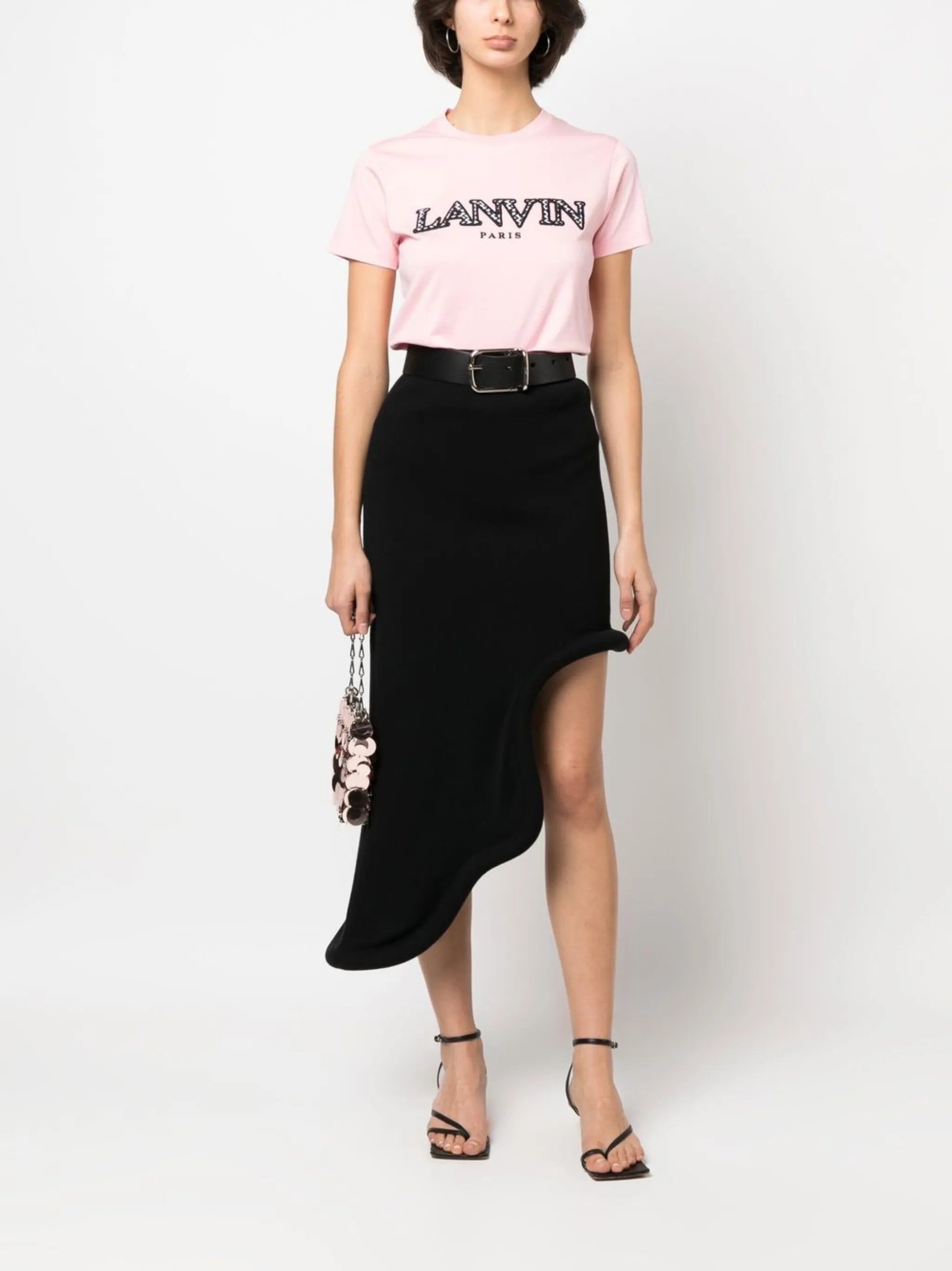 logo-lettering T-shirt