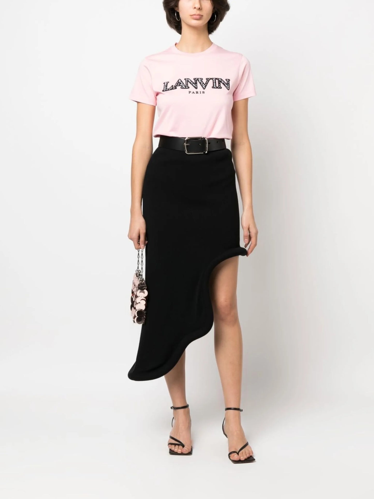 logo-lettering T-shirt