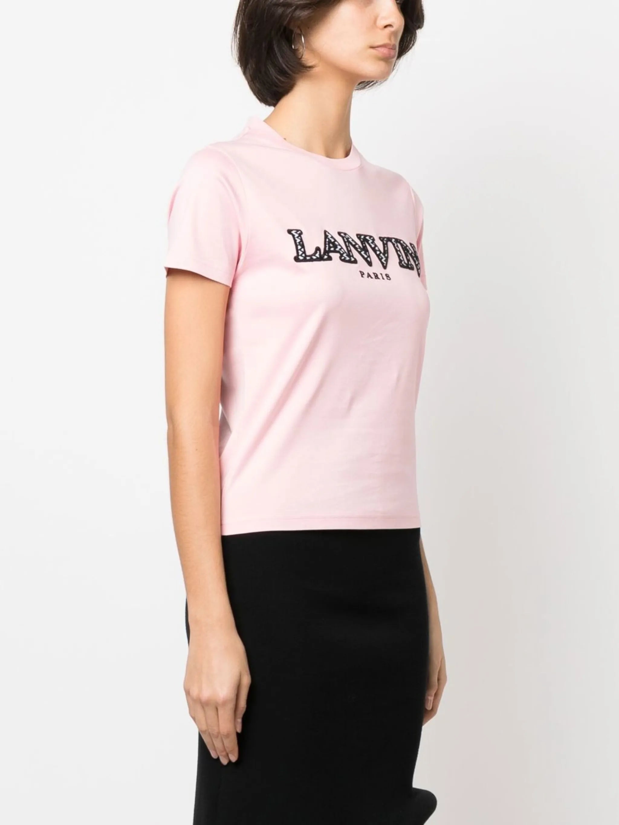 logo-lettering T-shirt