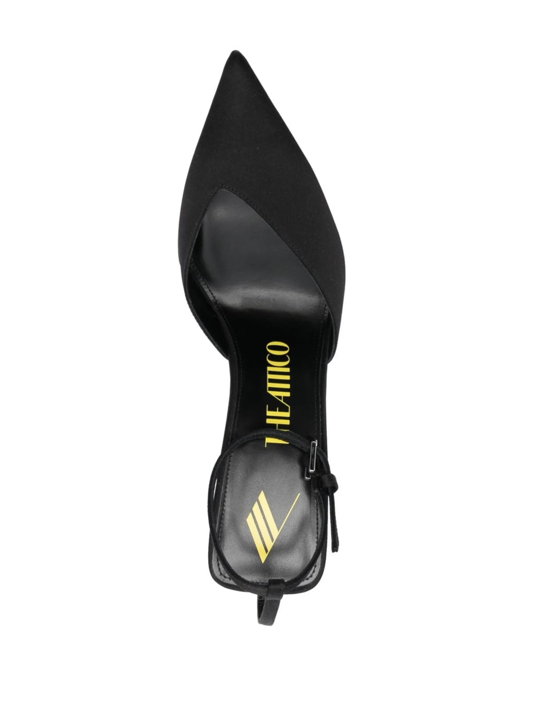 Perine 115mm contrasting heel pumps