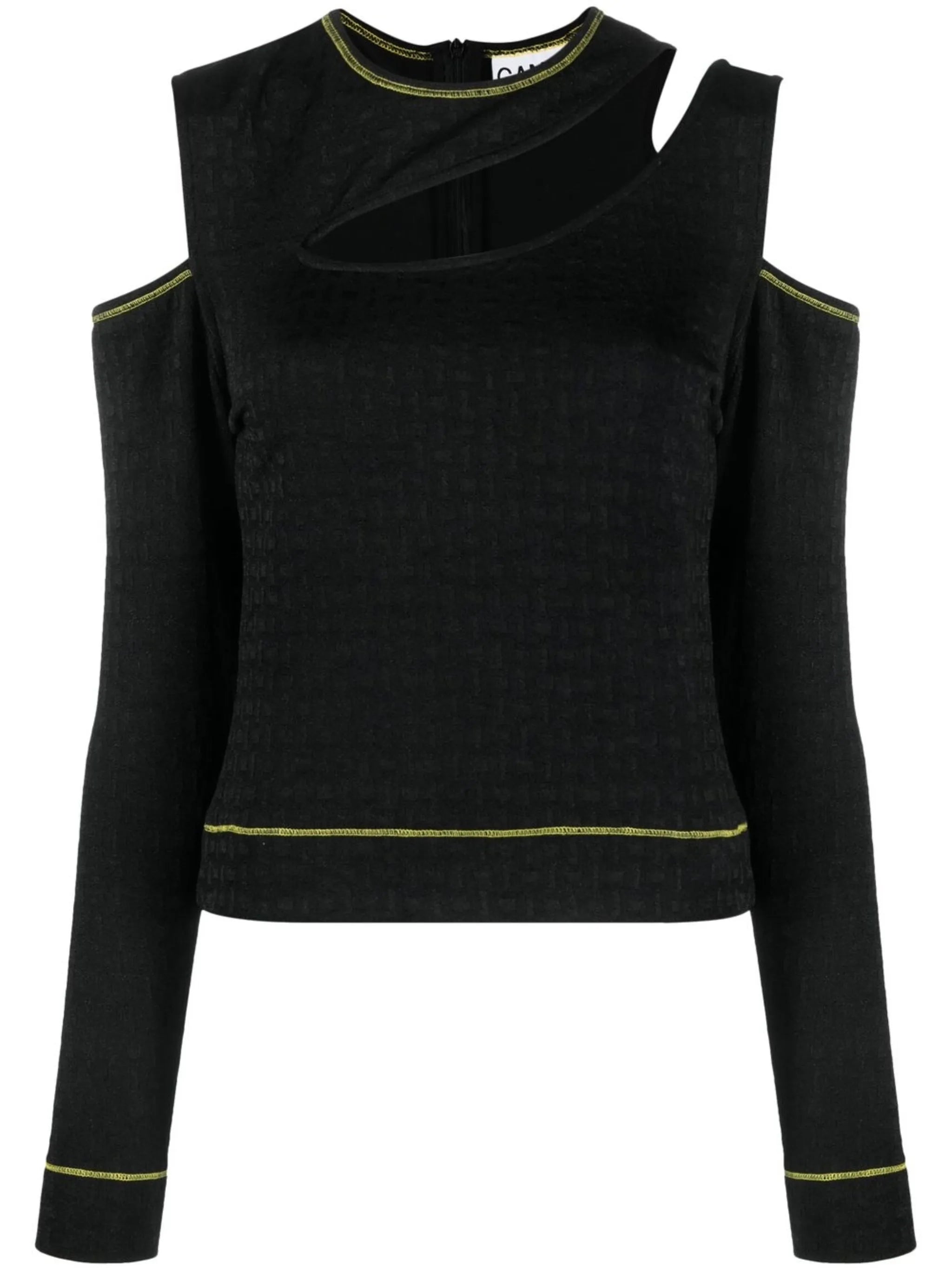 cut-out detail top