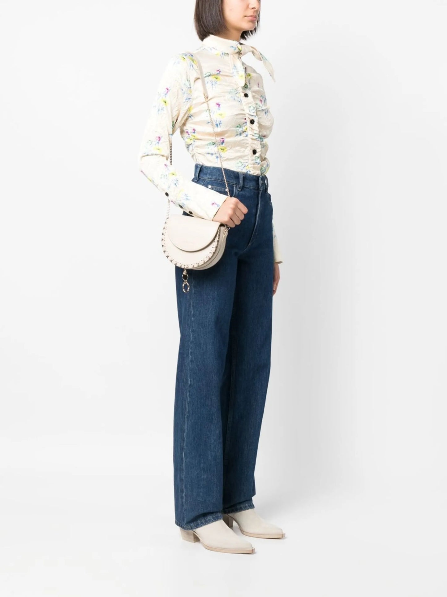 Mara leather crossbody bag