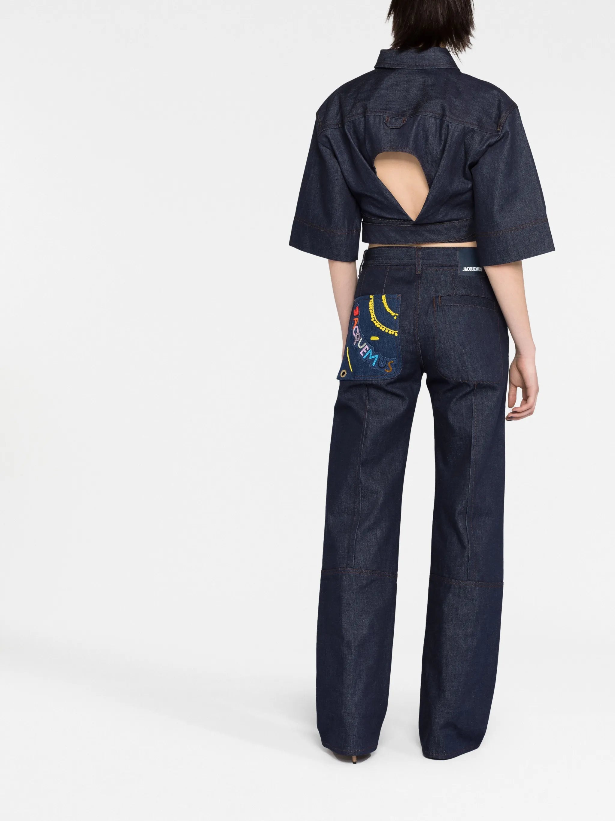 Le haut de Nîmes Yuma cropped shirt