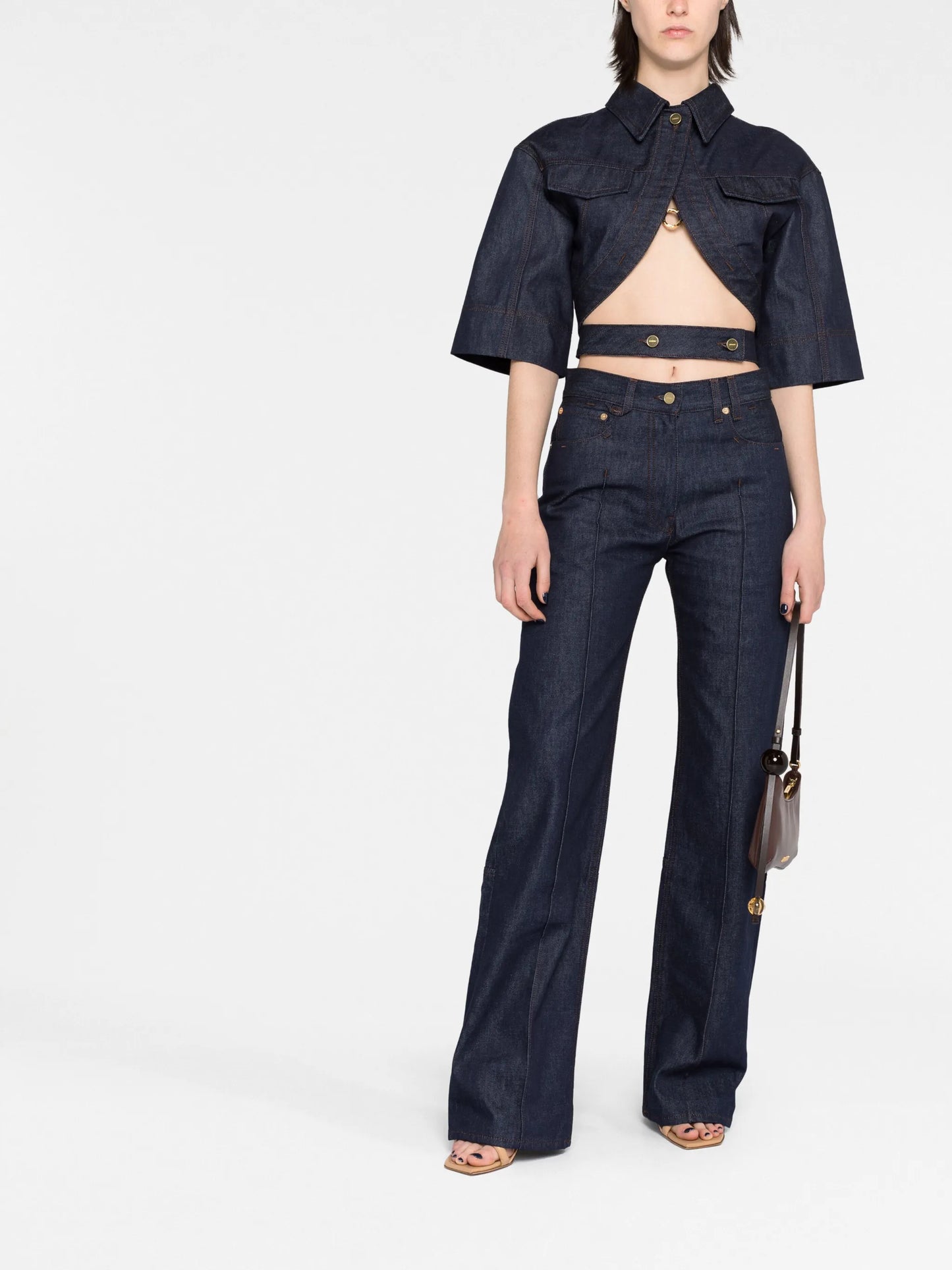 Le haut de Nîmes Yuma cropped shirt