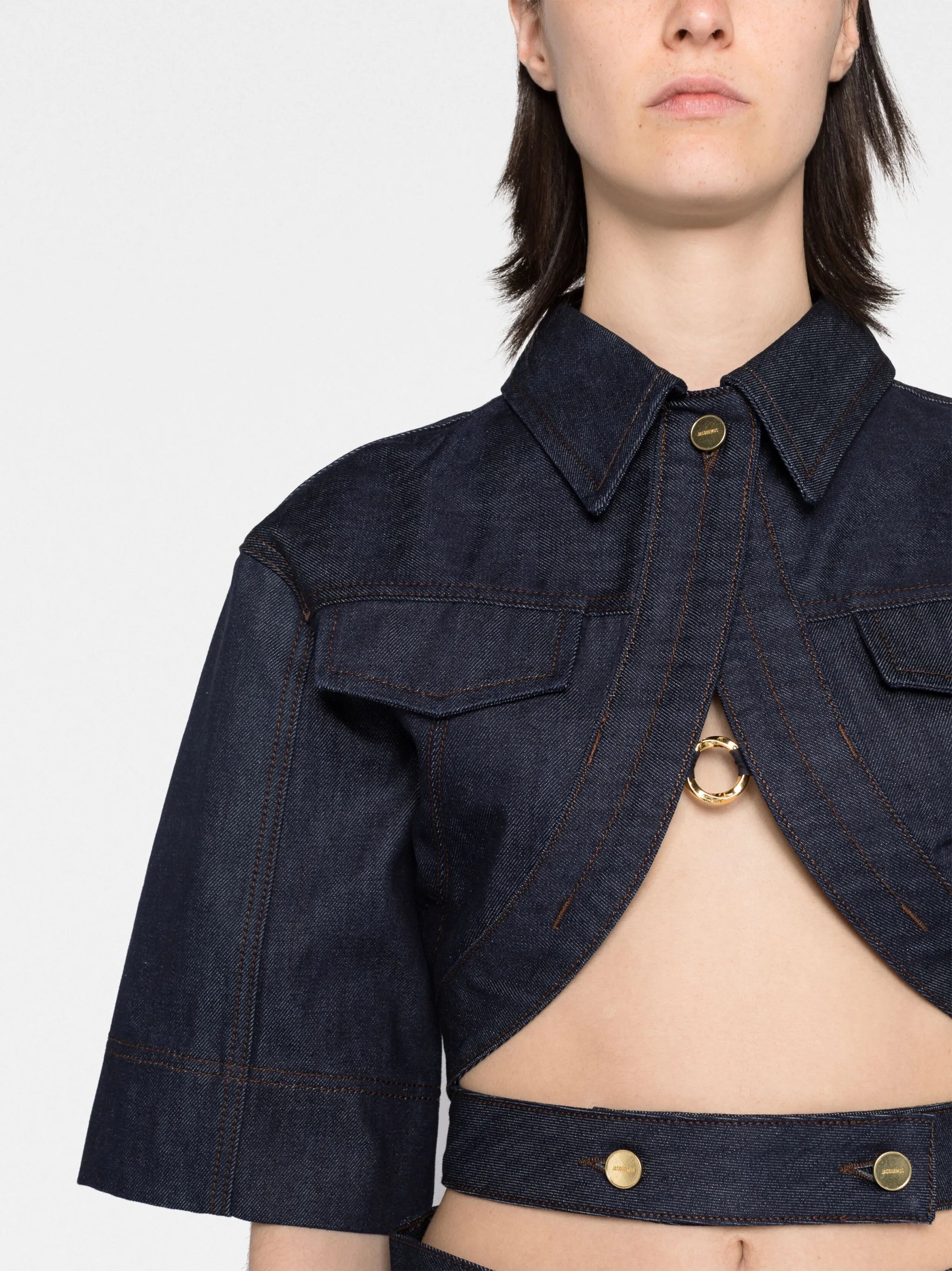 Le haut de Nîmes Yuma cropped shirt