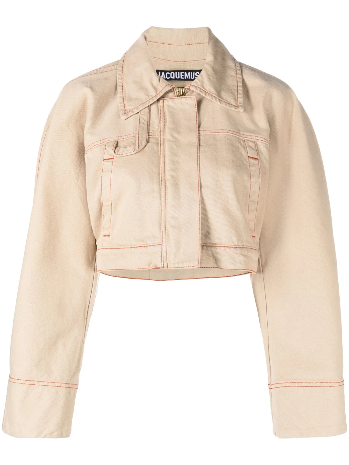 La veste de Nîmes Meio cropped denim jacket
