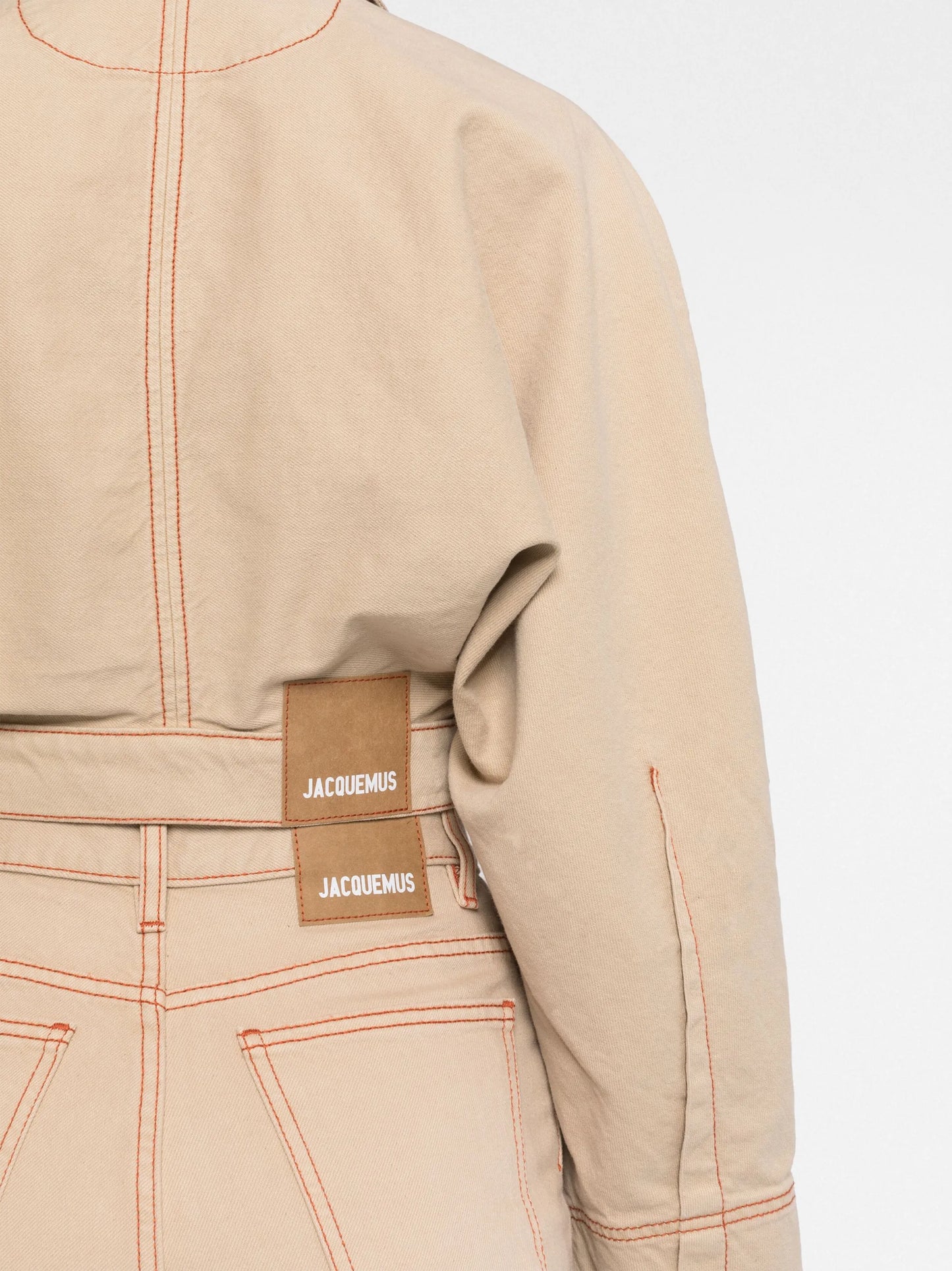 La veste de Nîmes Meio cropped denim jacket