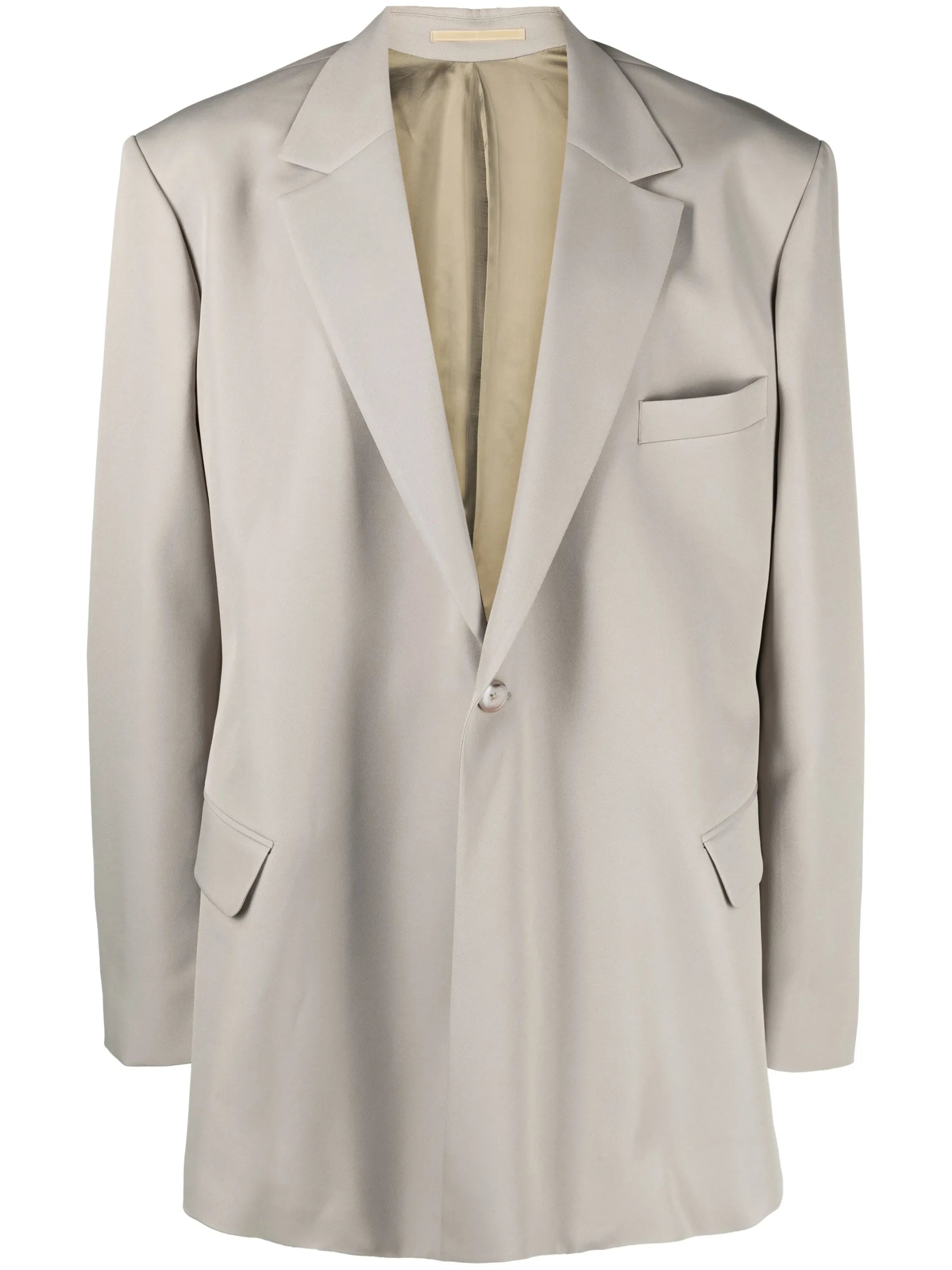 Hanging tailored blazer