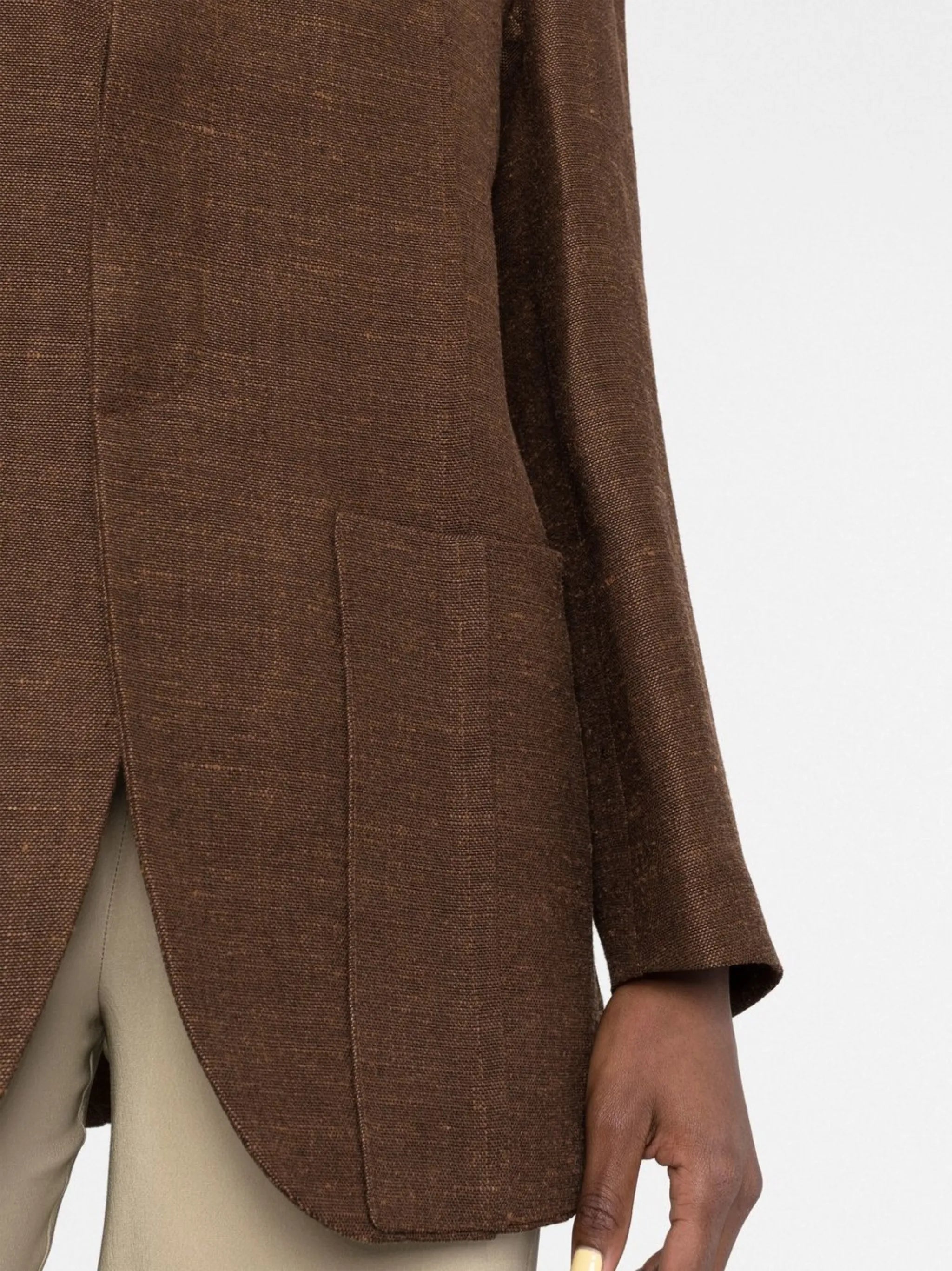 La Veste D'Homme jute-blend blazer