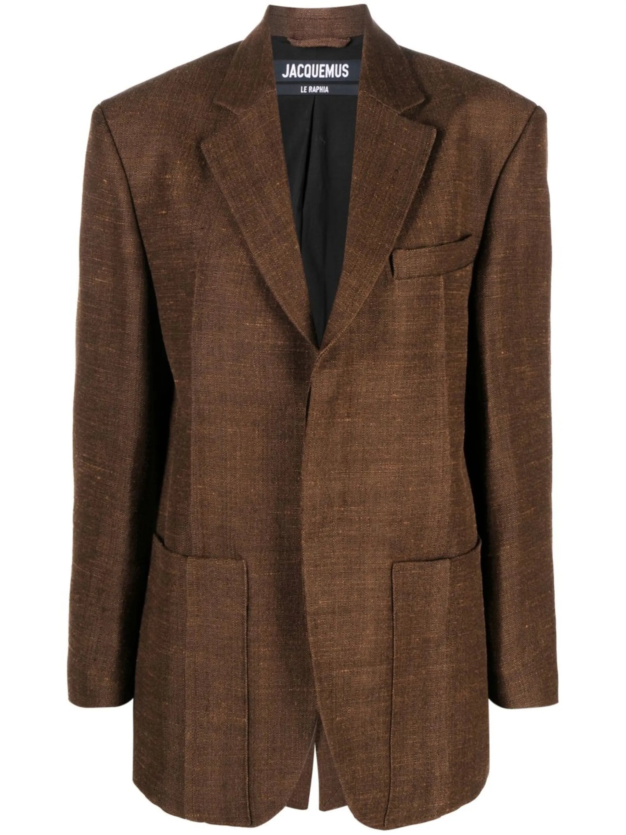La Veste D'Homme jute-blend blazer