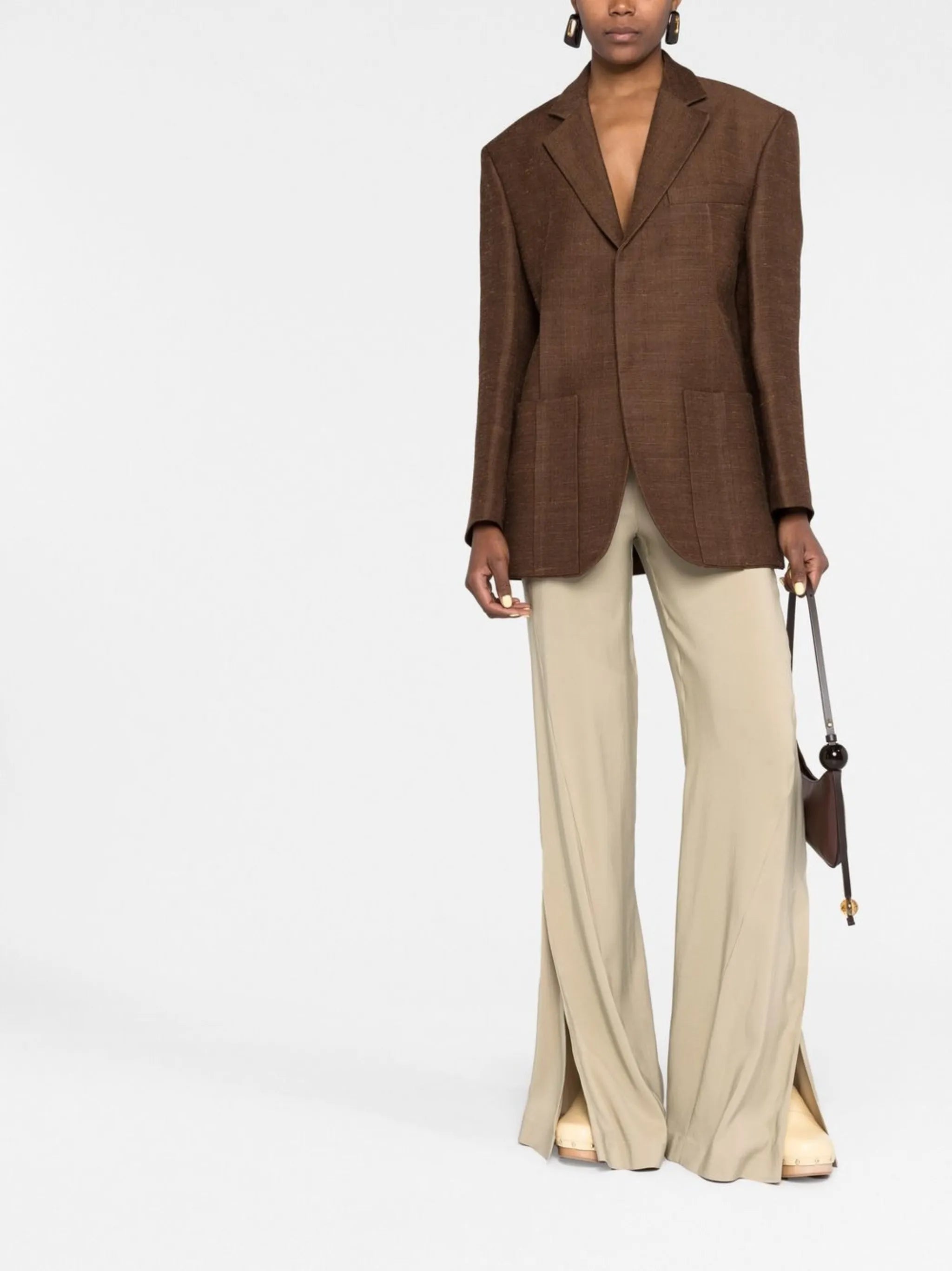 La Veste D'Homme jute-blend blazer