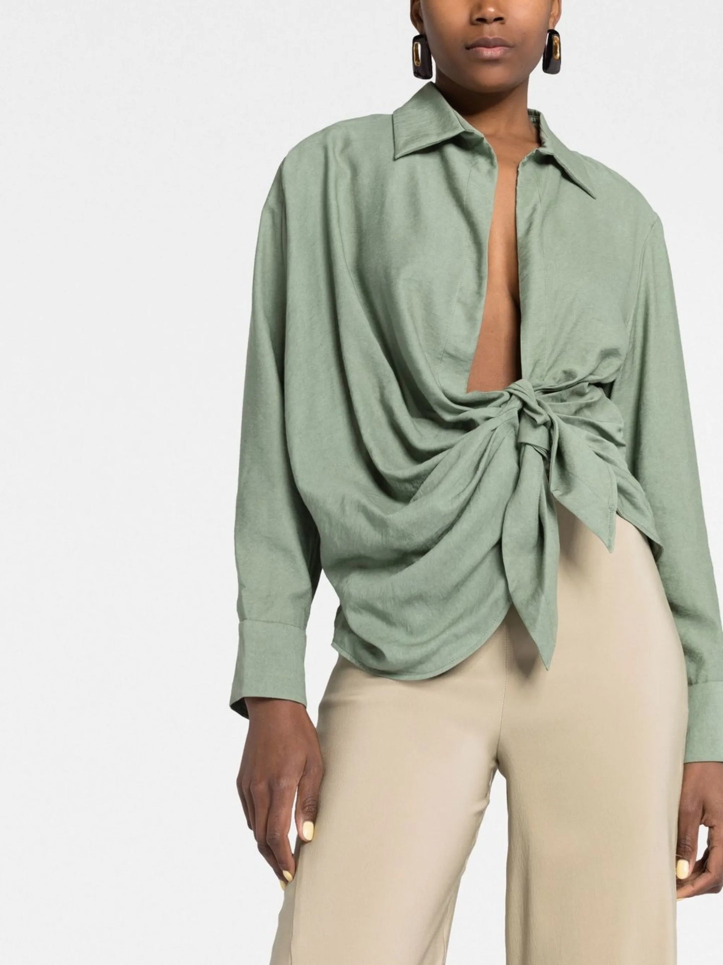 Le Bahia long-sleeve shirt