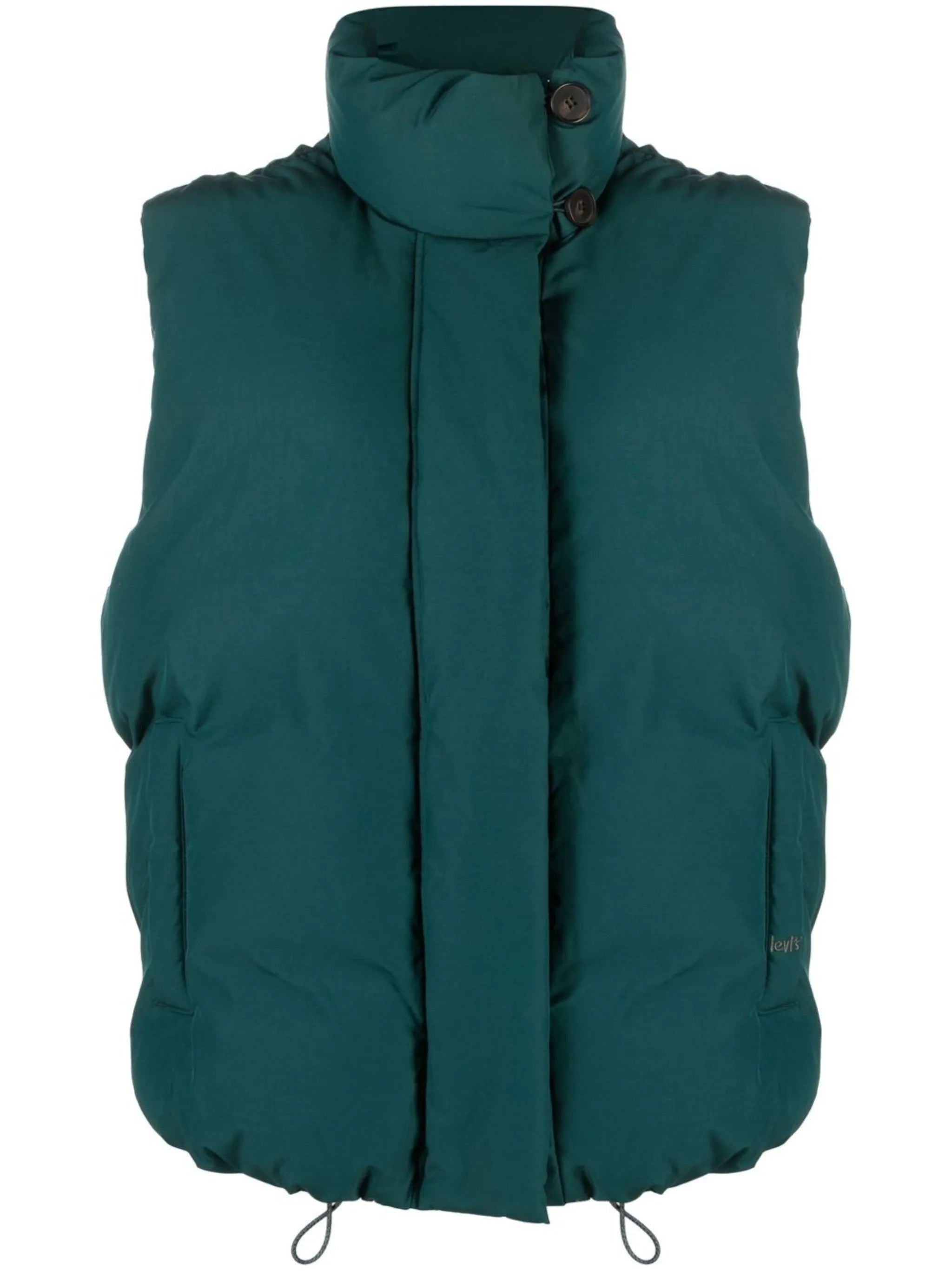 button-up vest