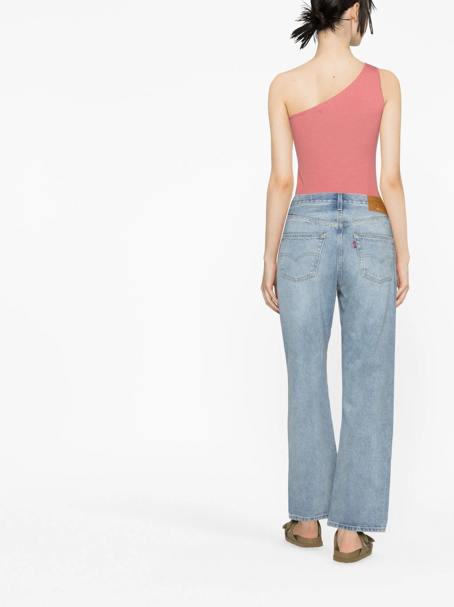 501 '90s patchwork straight-leg jeans