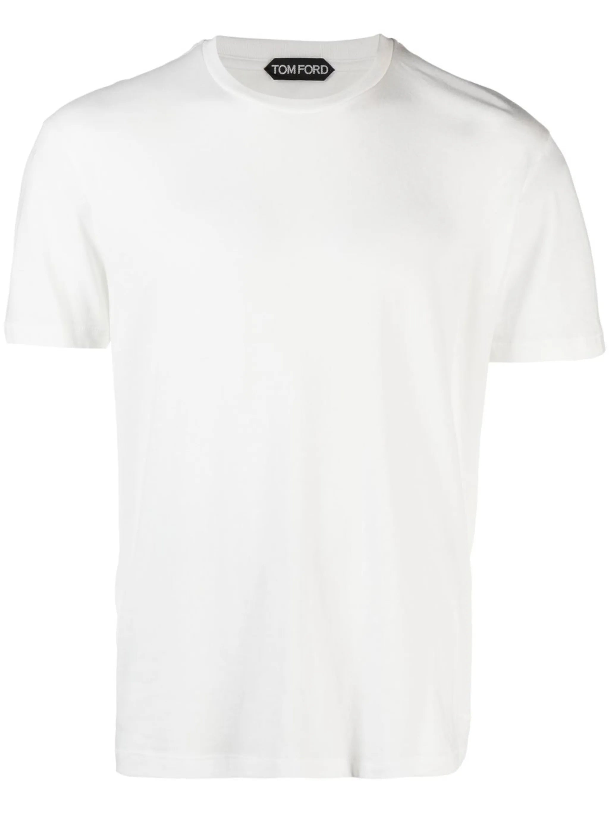 mélange-effect short-sleeve T-shirt