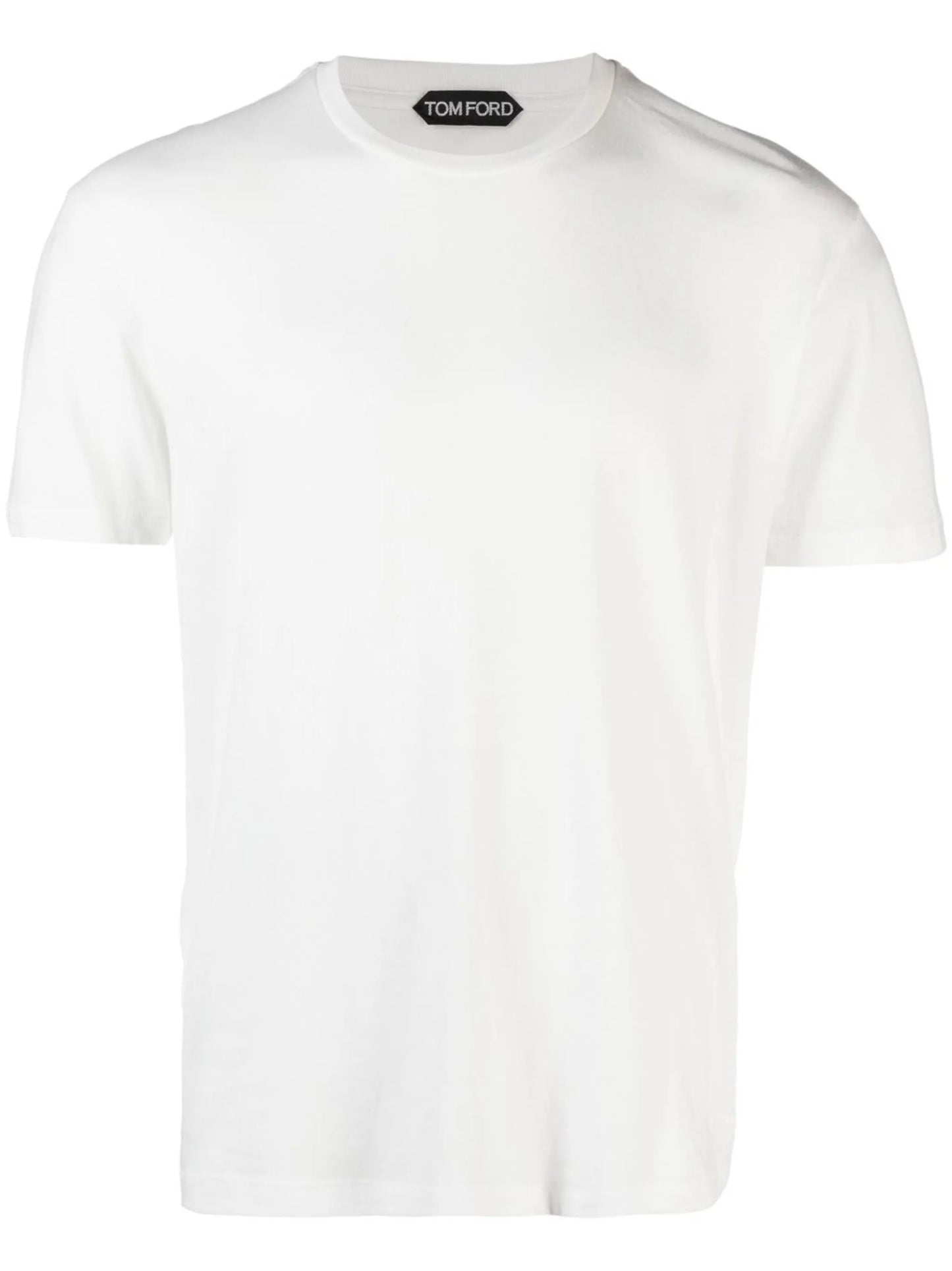 mélange-effect short-sleeve T-shirt