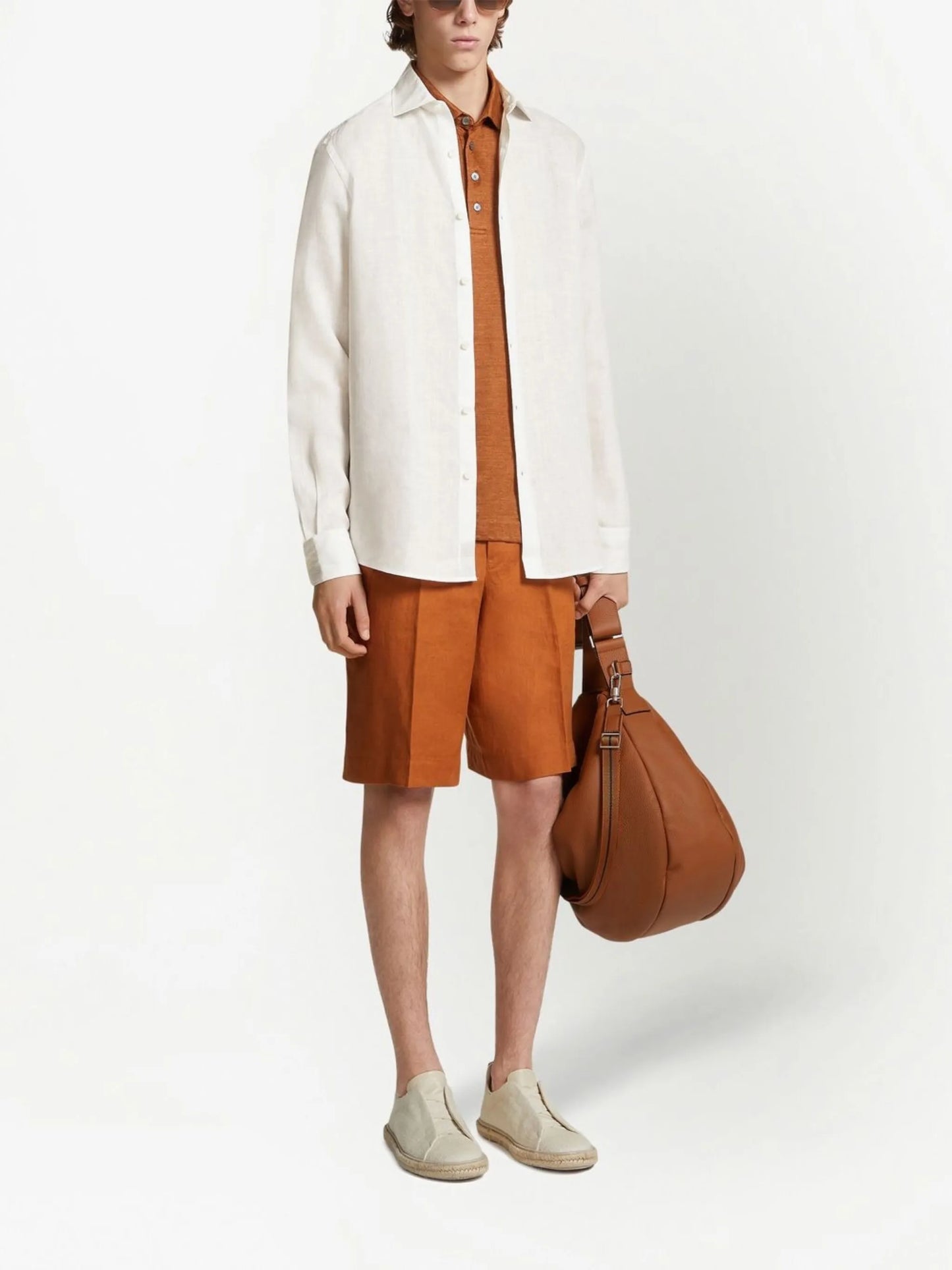 Pure Linen long-sleeve shirt