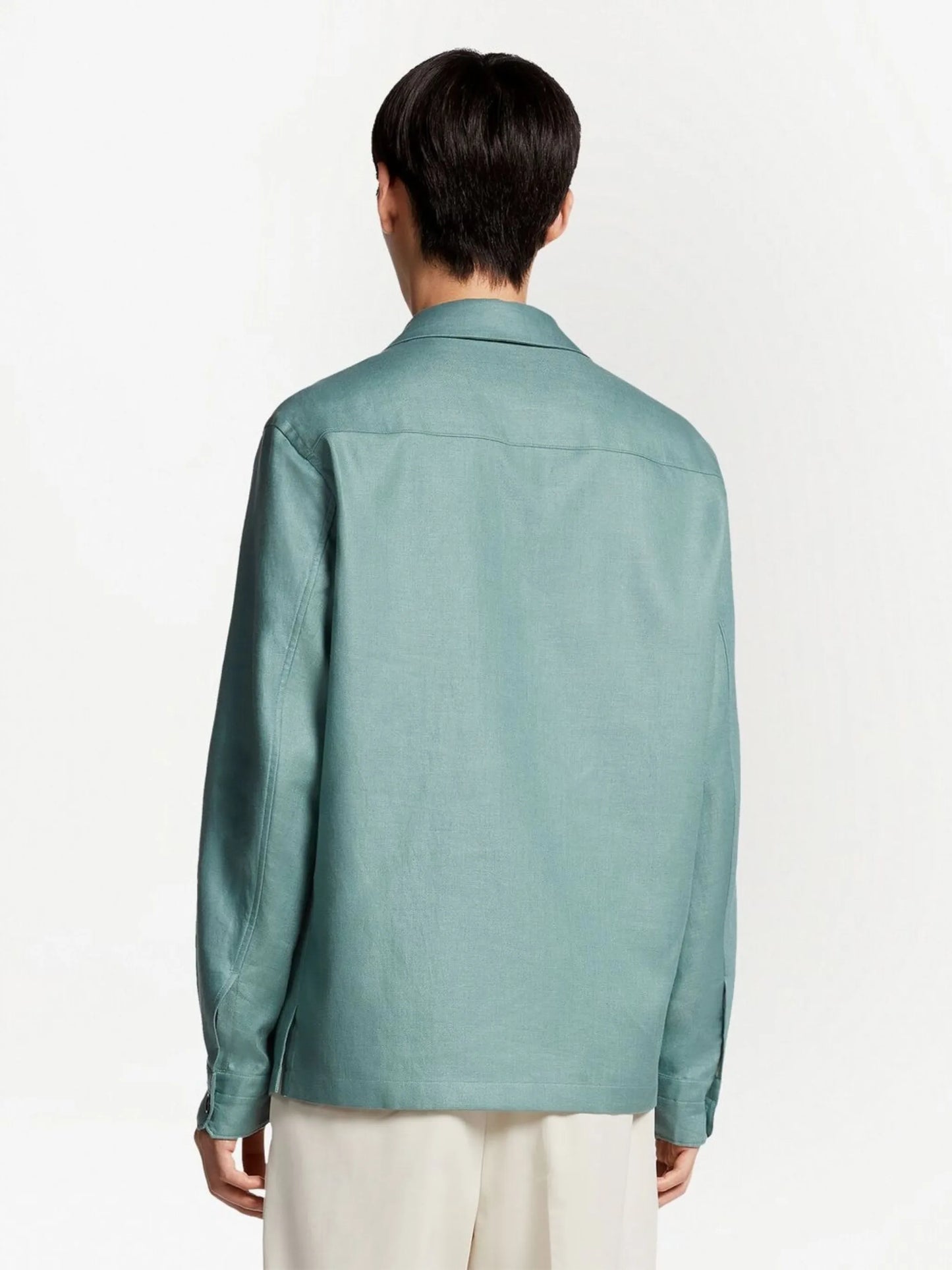 Pure Linen shirt jacket