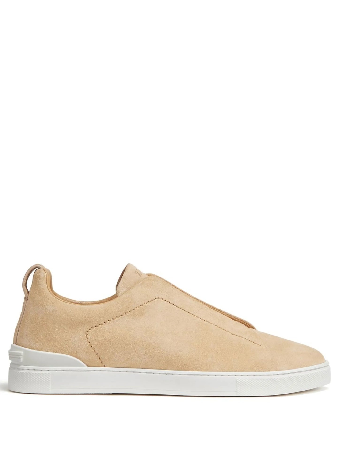 Triple Stitch suede sneakers