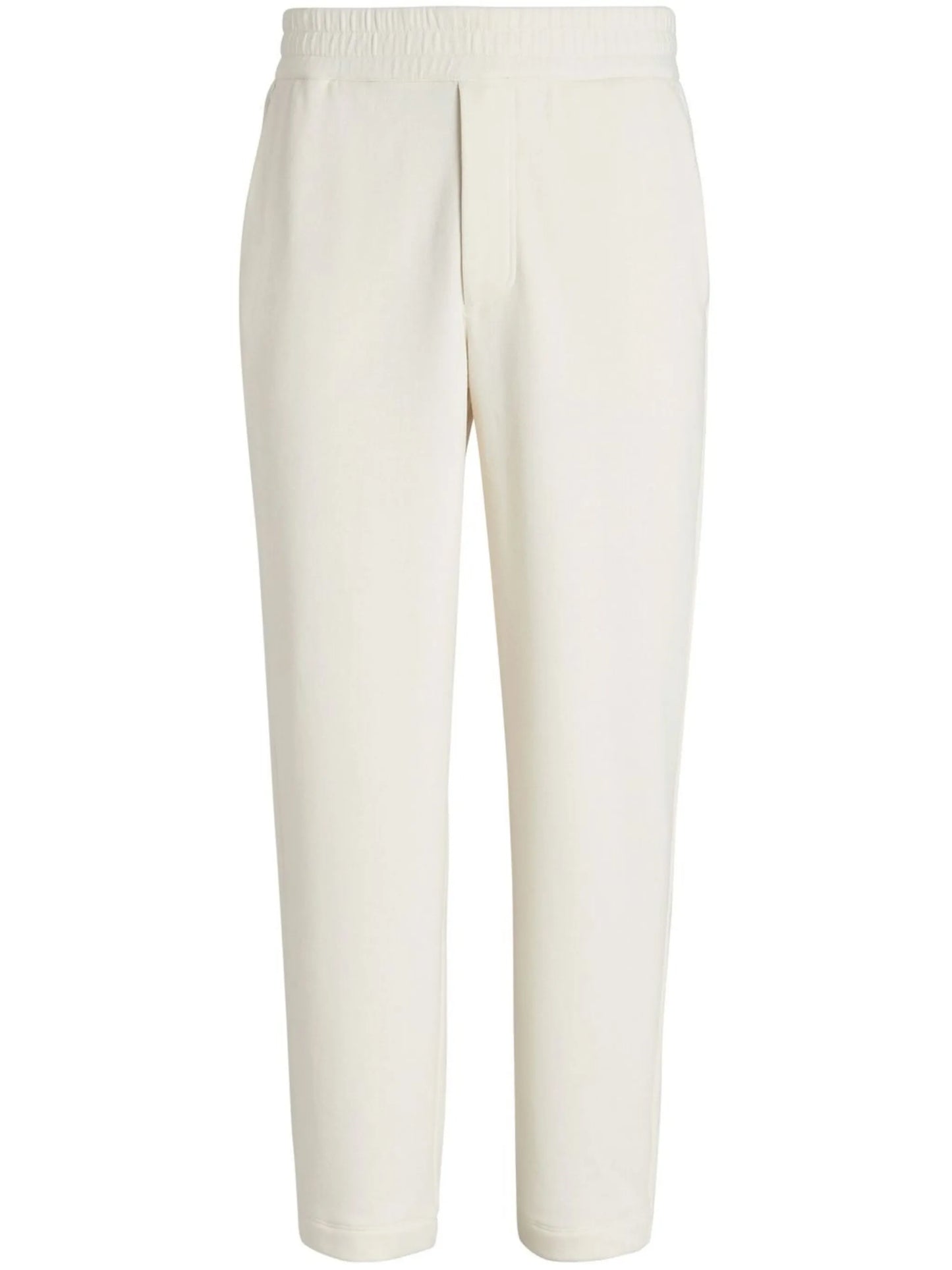 cotton-cashmere track pants