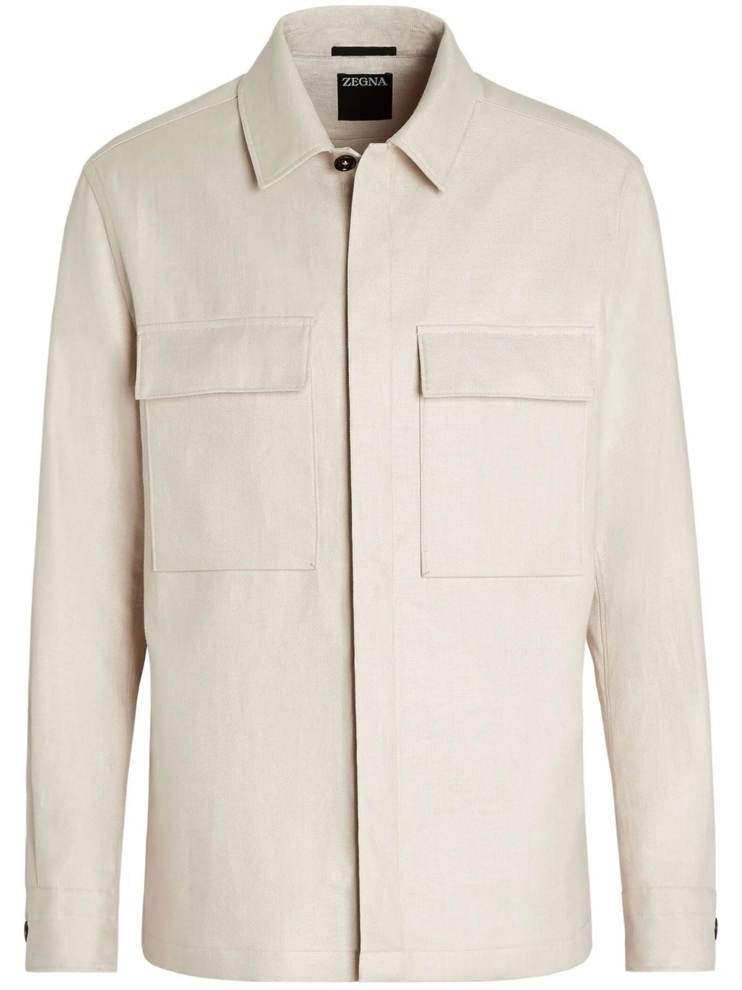 Pure Linen shirt jacket