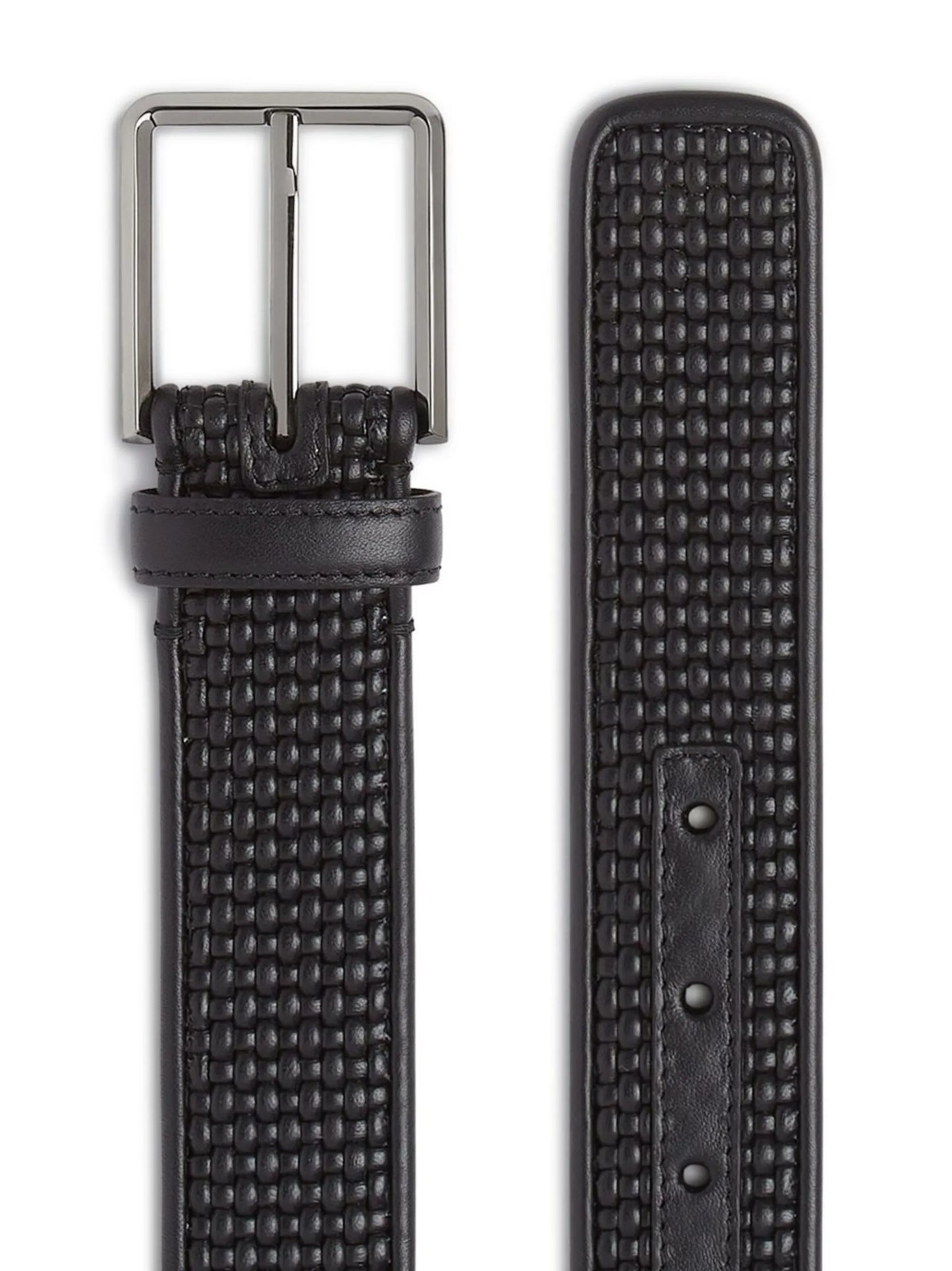 Pelletessuta leather belt