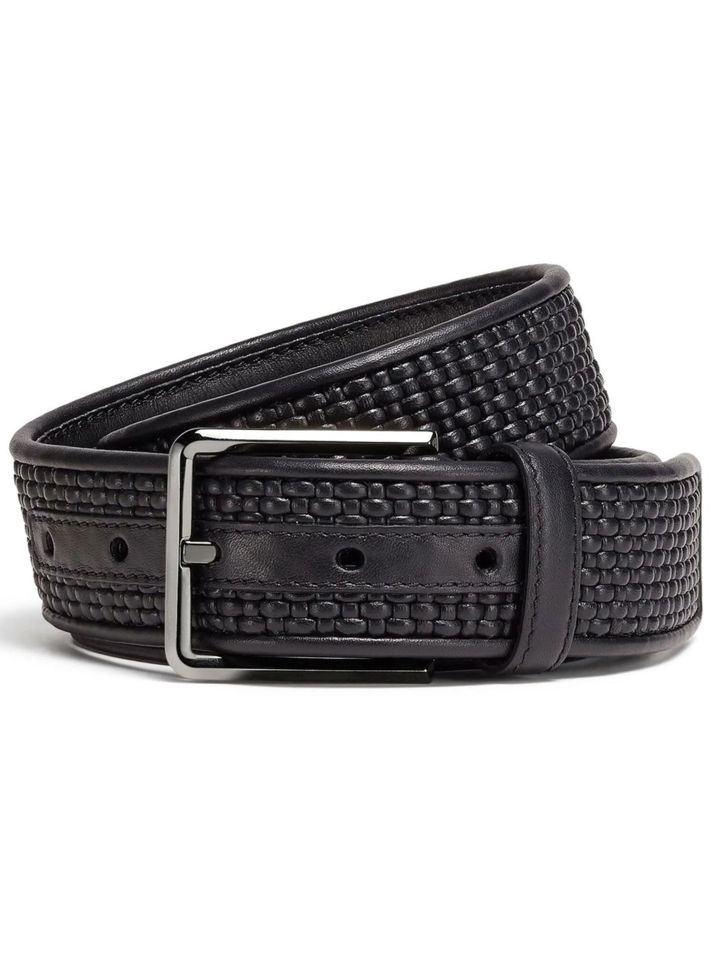 Pelletessuta leather belt