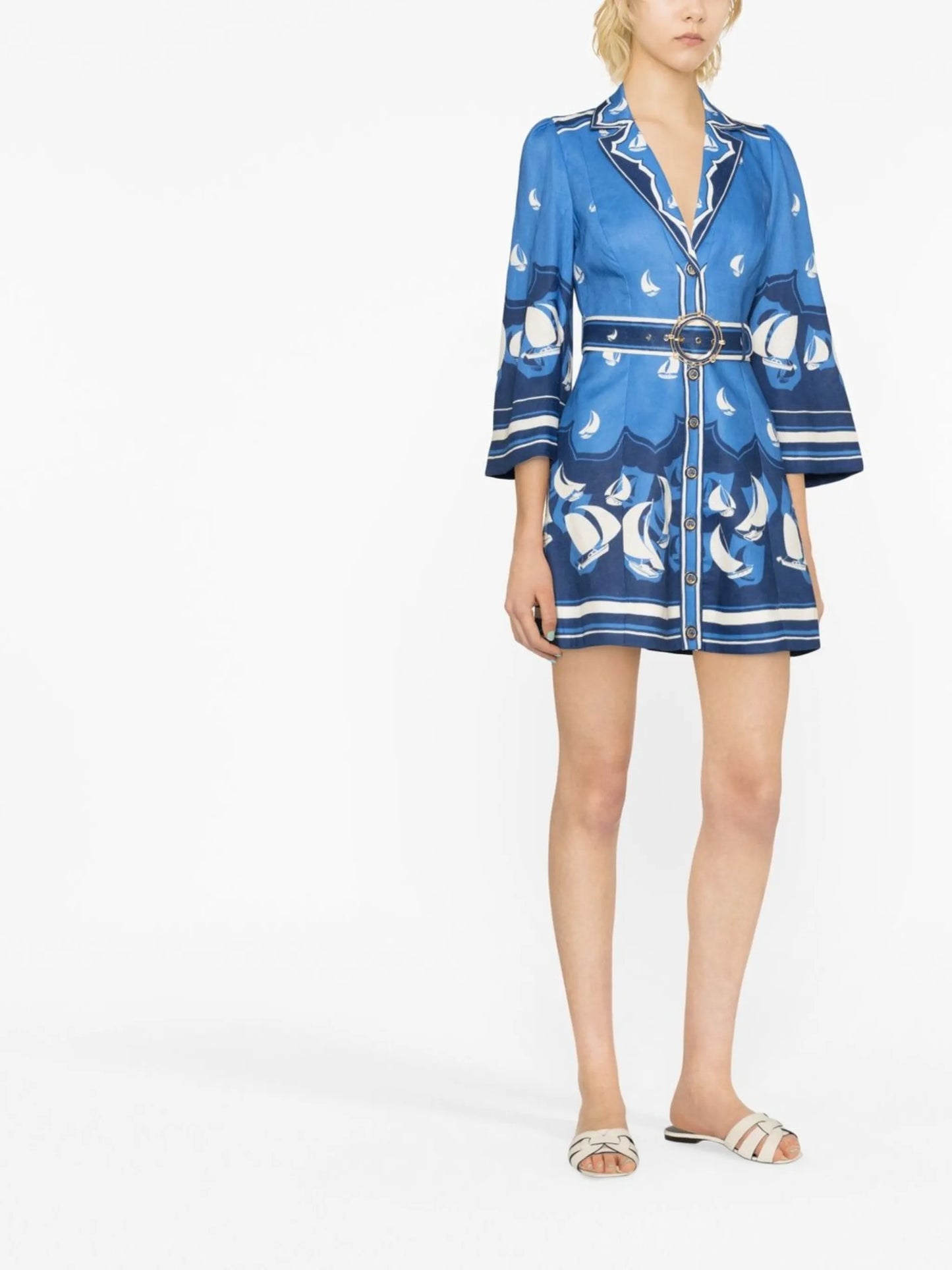 High Tide belted minidress