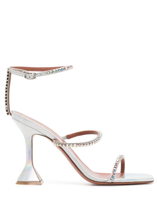 Gilda 95mm crystal-embellished sandals