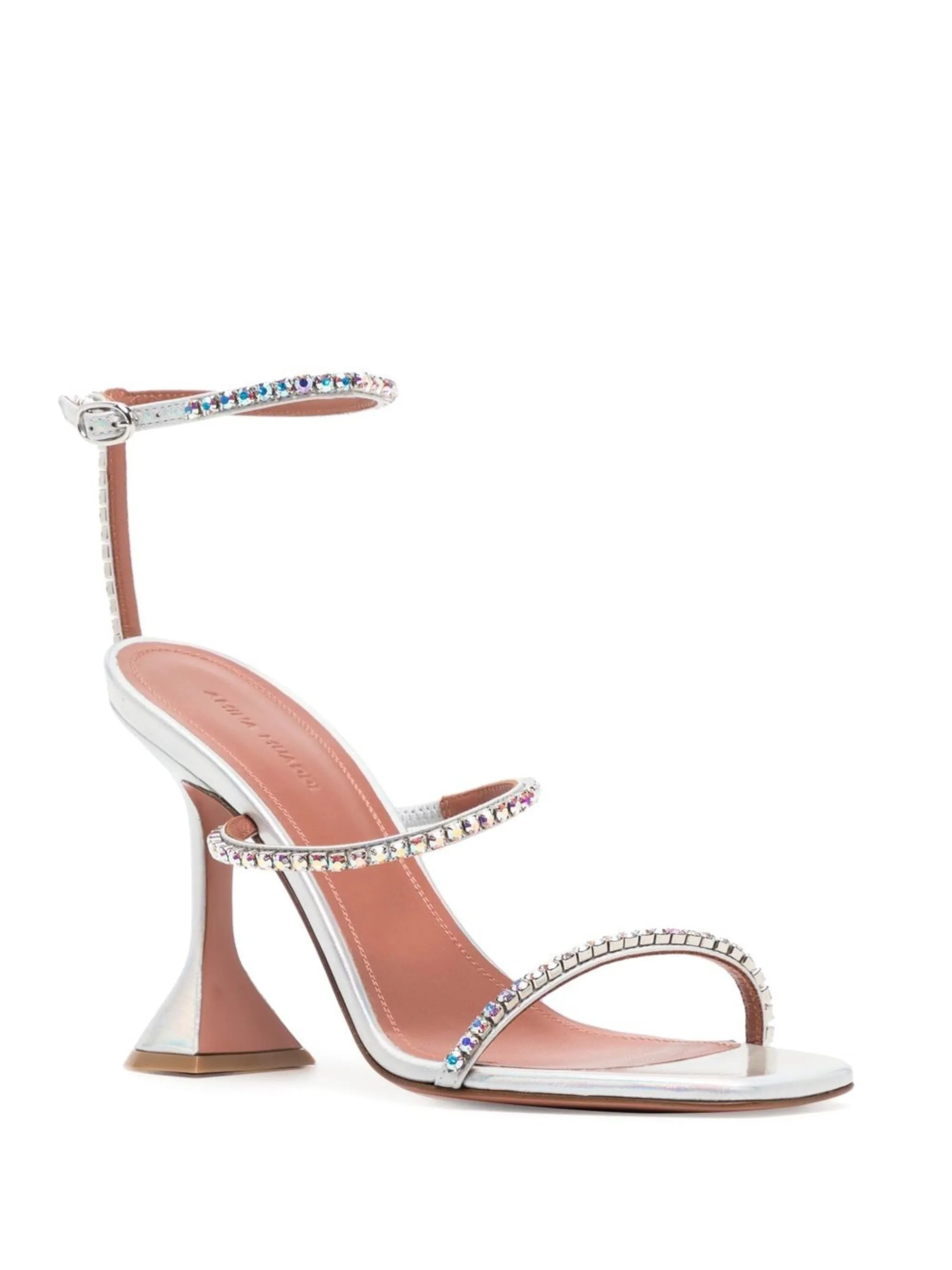 Gilda 95mm crystal-embellished sandals
