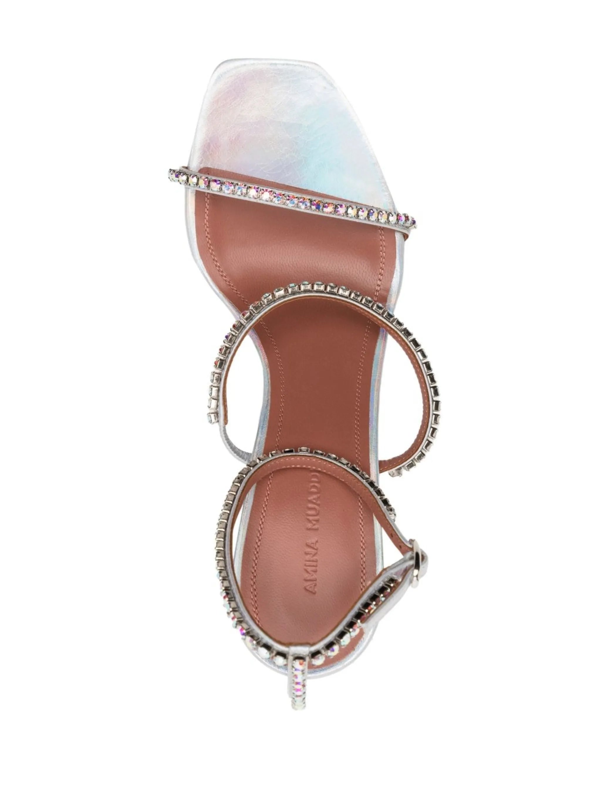 Gilda 95mm crystal-embellished sandals