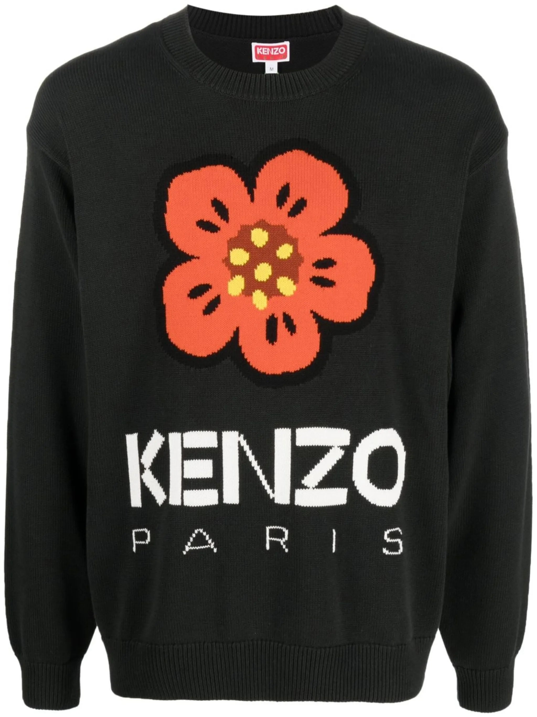 Boke Flower intarsia-knit jumper