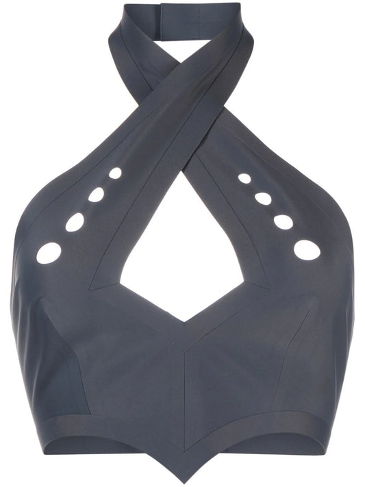 cut-out cropped top