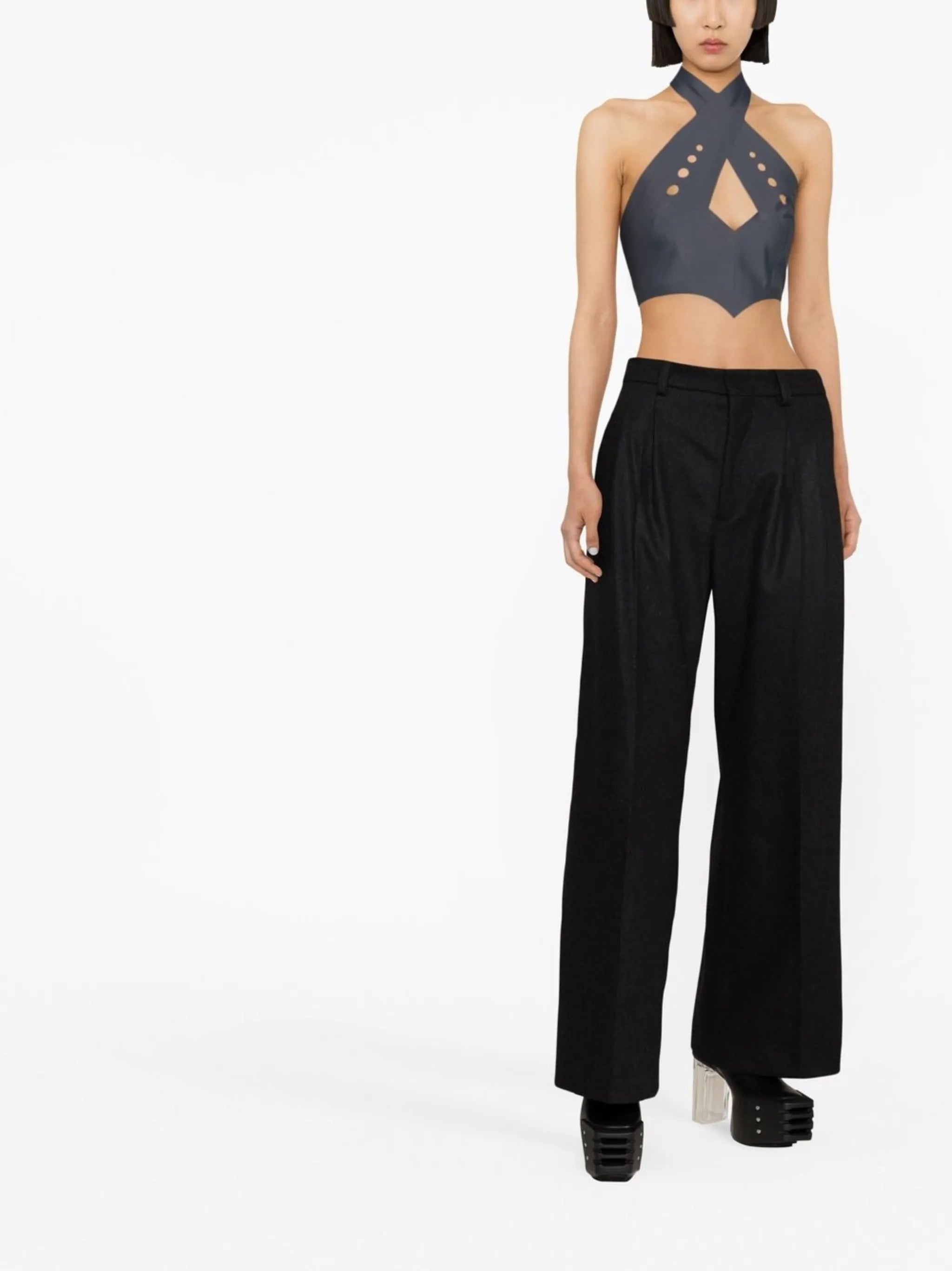 cut-out cropped top