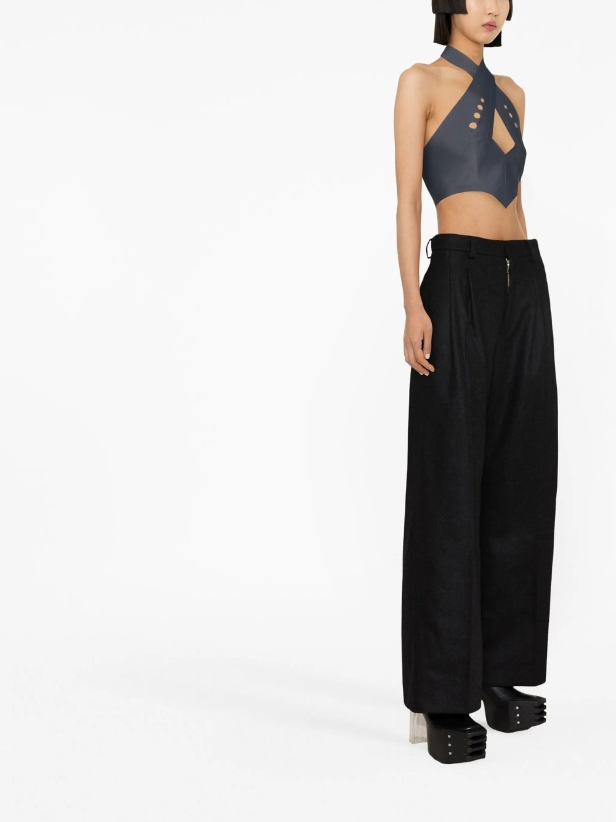 cut-out cropped top
