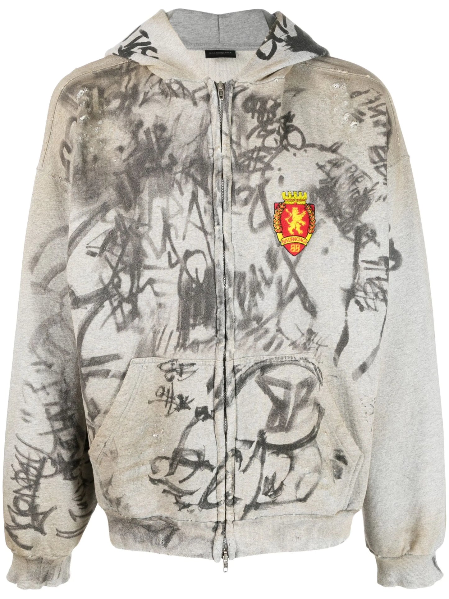 Skater tie-dye hoodie