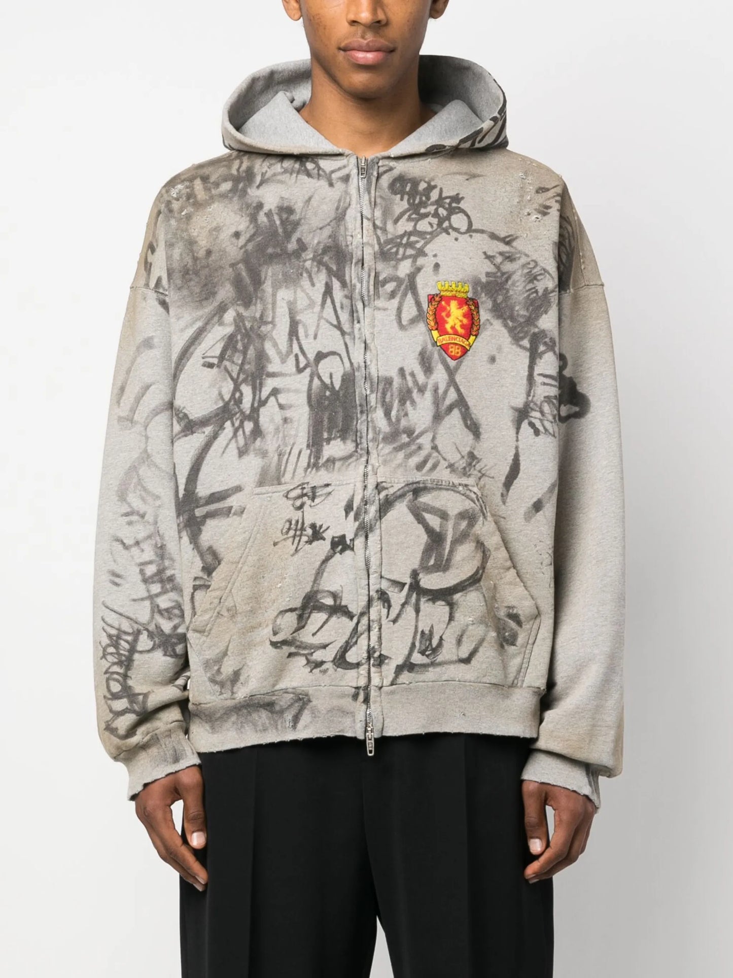Skater tie-dye hoodie