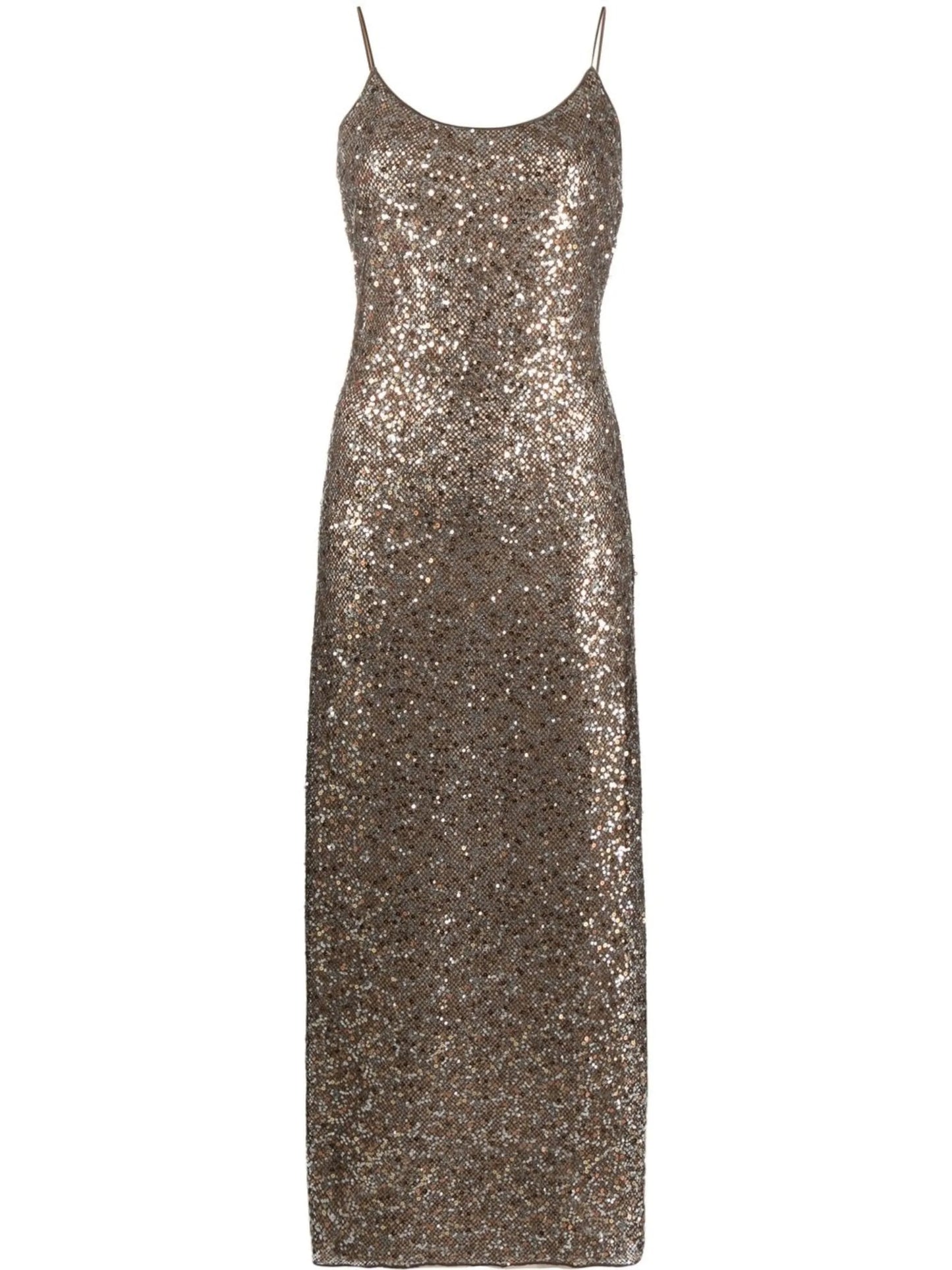 sequin-embellished maxi dress