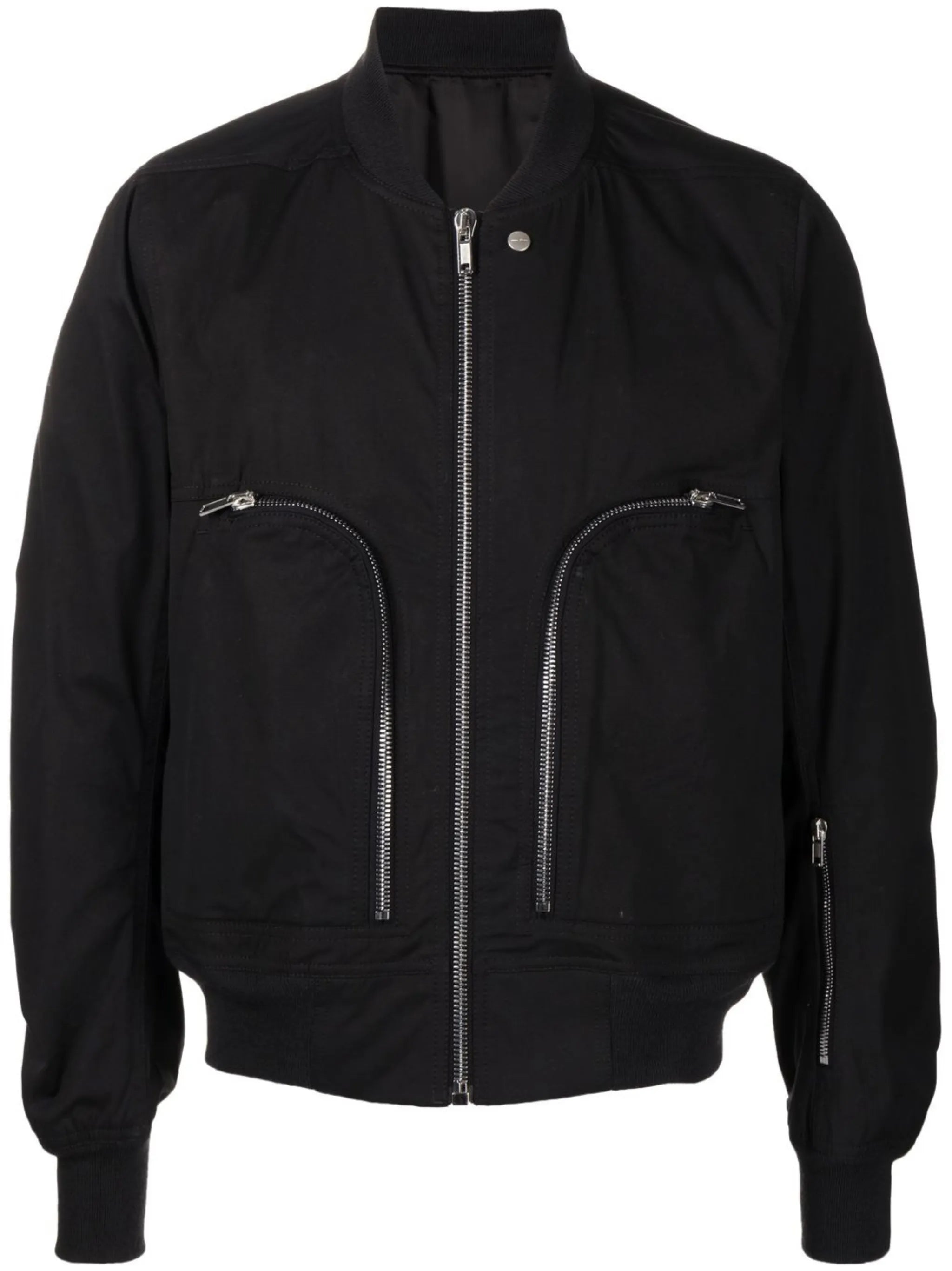 multi-zip bomber jacket