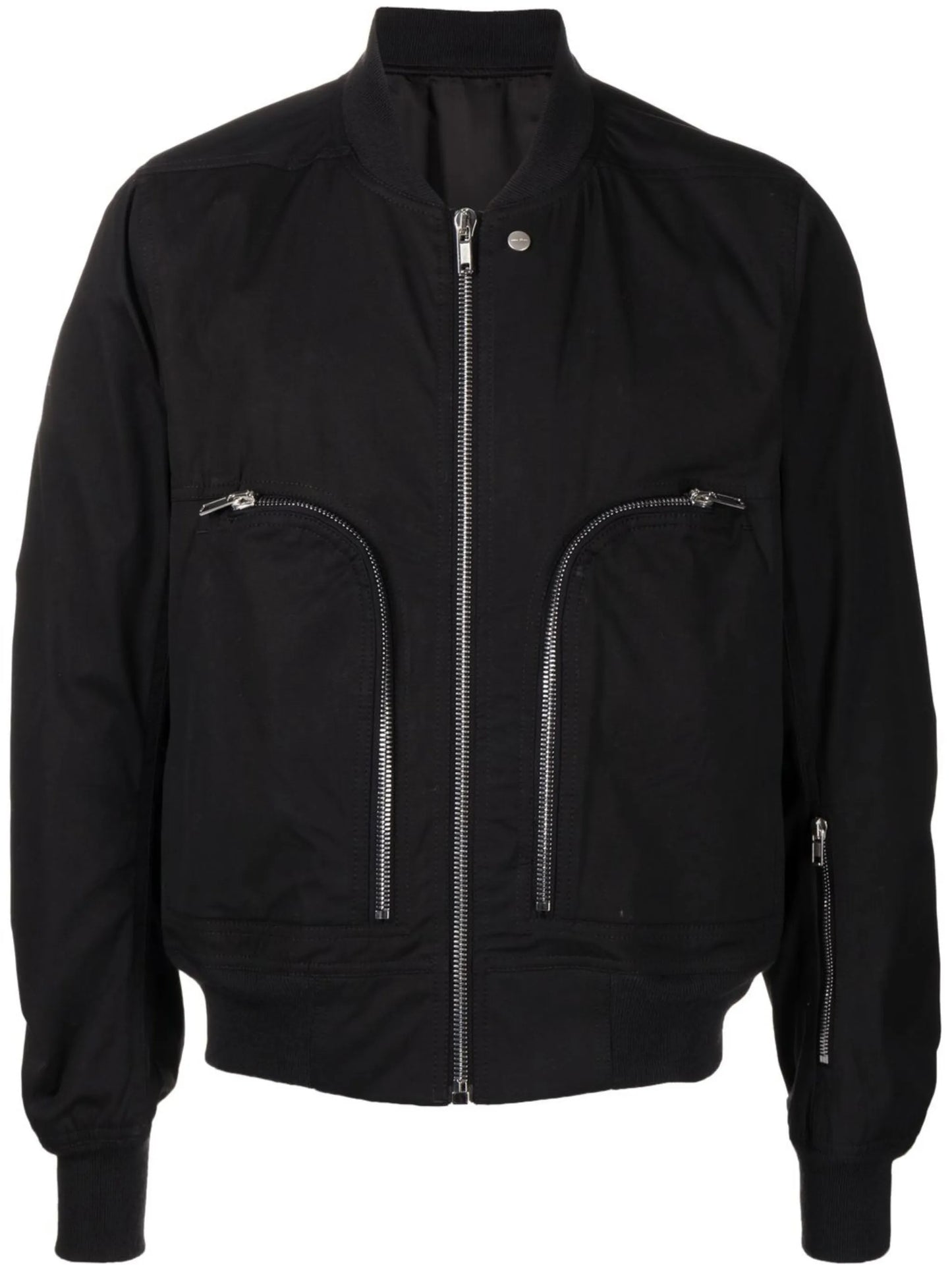 multi-zip bomber jacket