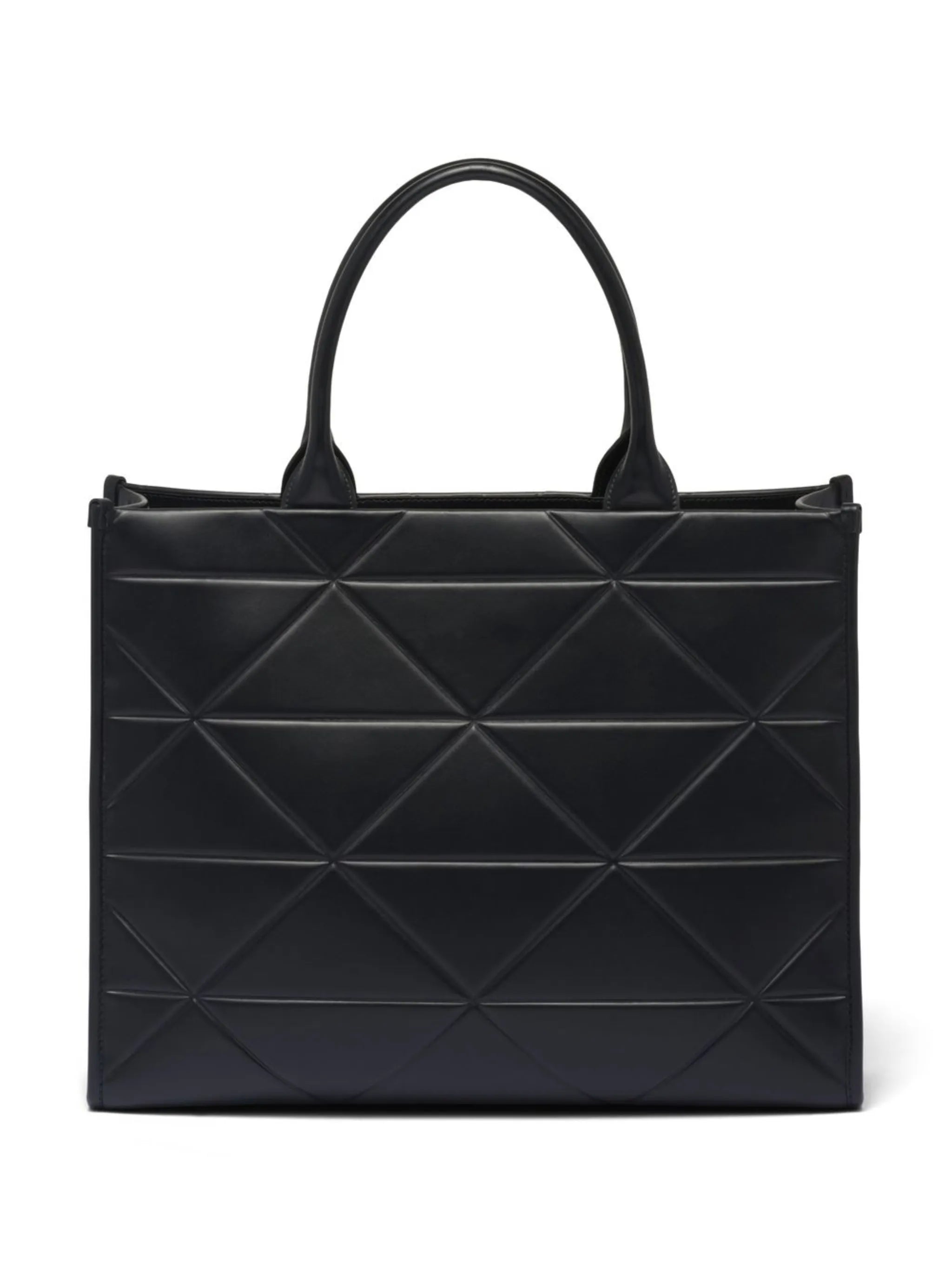 large Symbole leather tote bag