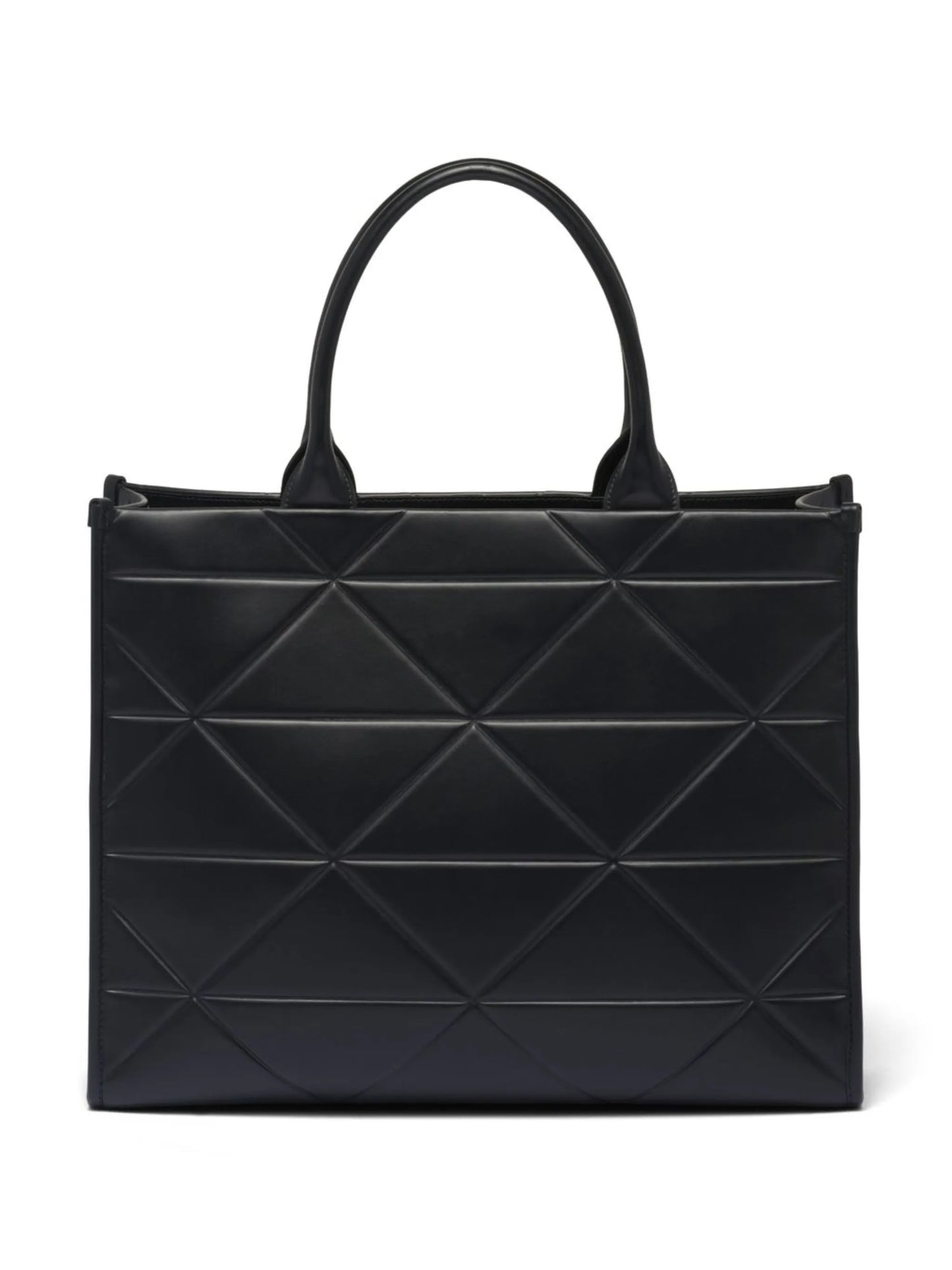 large Symbole leather tote bag