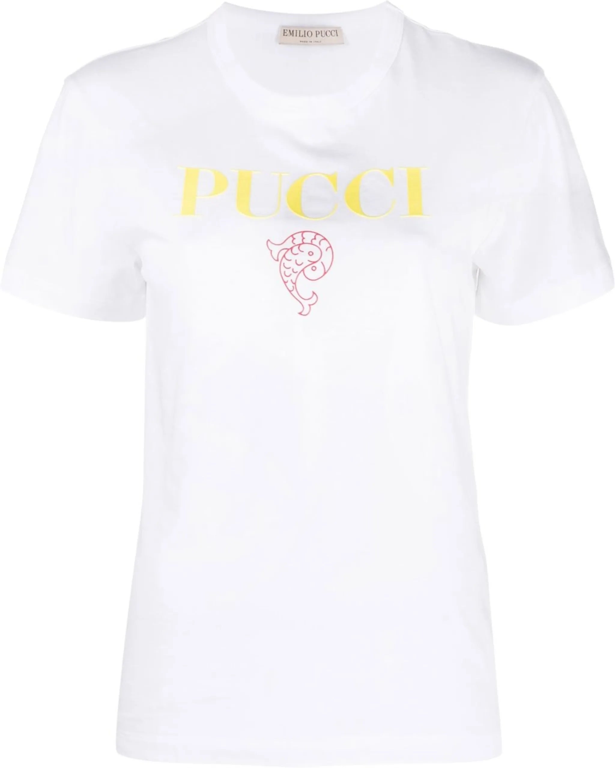 logo-print cotton T-shirt