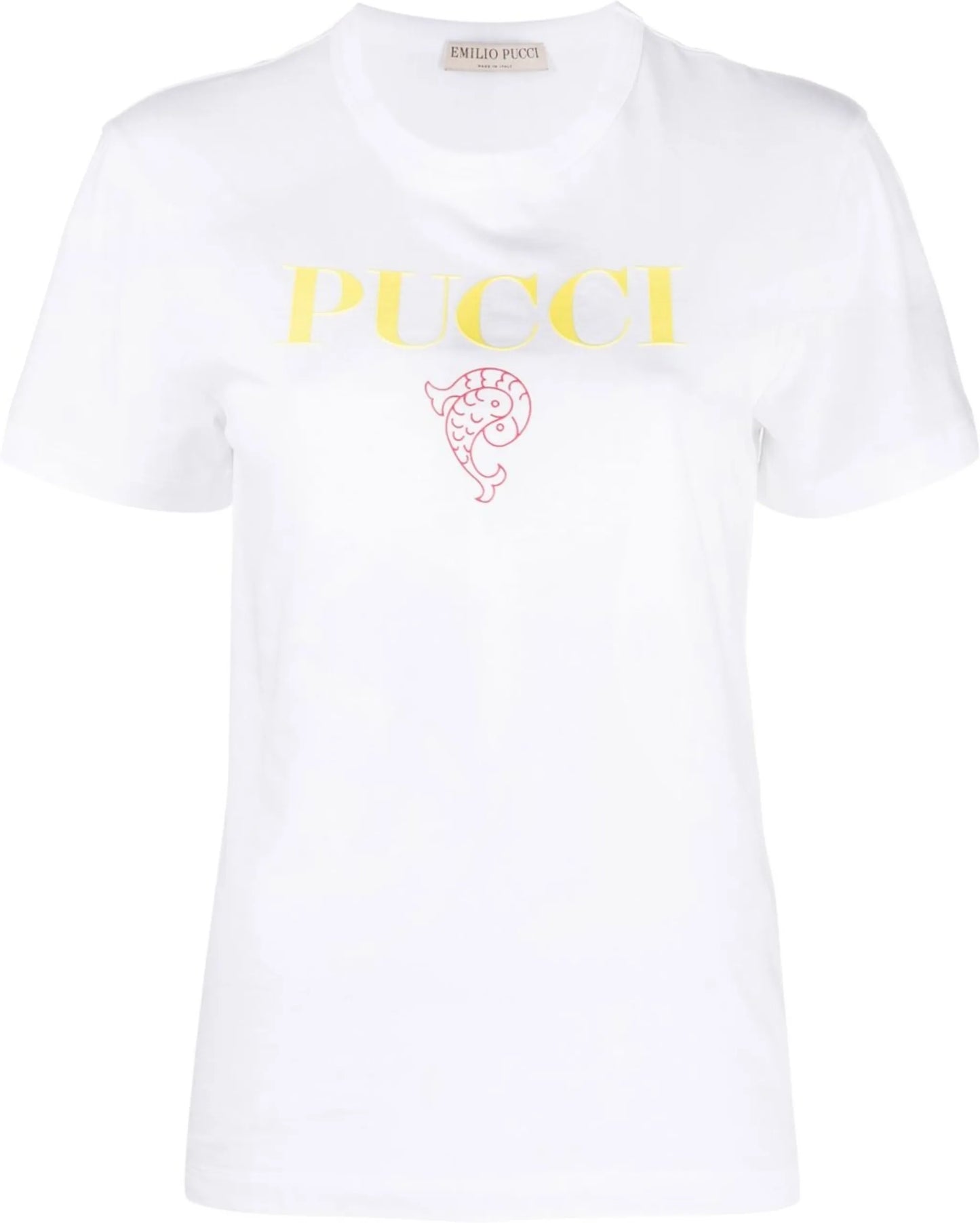 logo-print cotton T-shirt