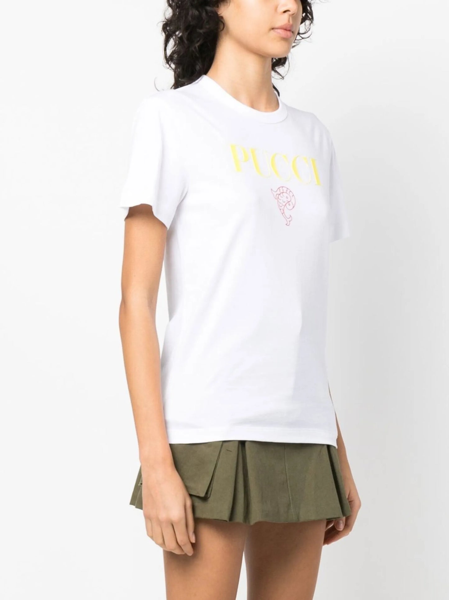 logo-print cotton T-shirt
